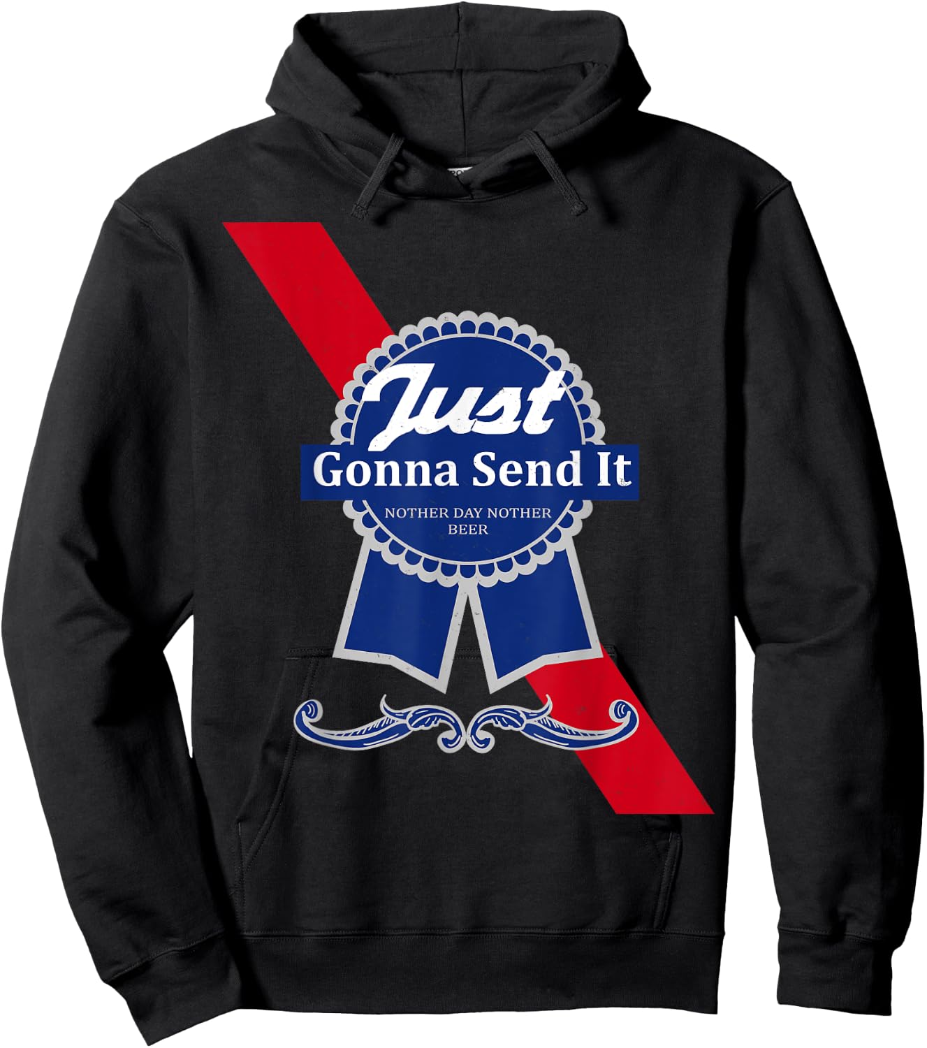 Just Gonna Send It Hoodie - Hoodie | Black