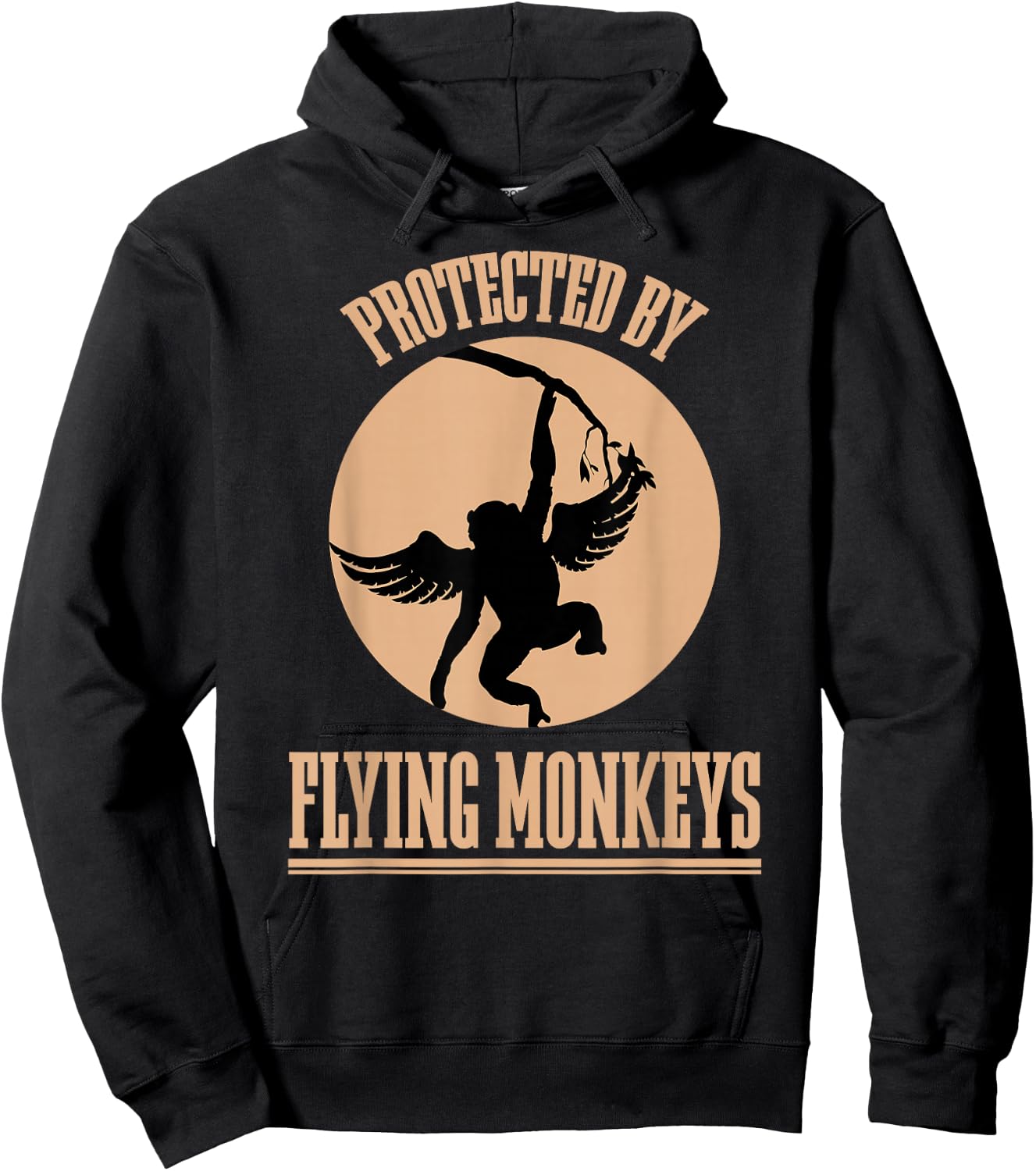 Protected Wizard of OZ Wicked Witch Get My Flying Monkeys Hoodie - Hoodie | Black