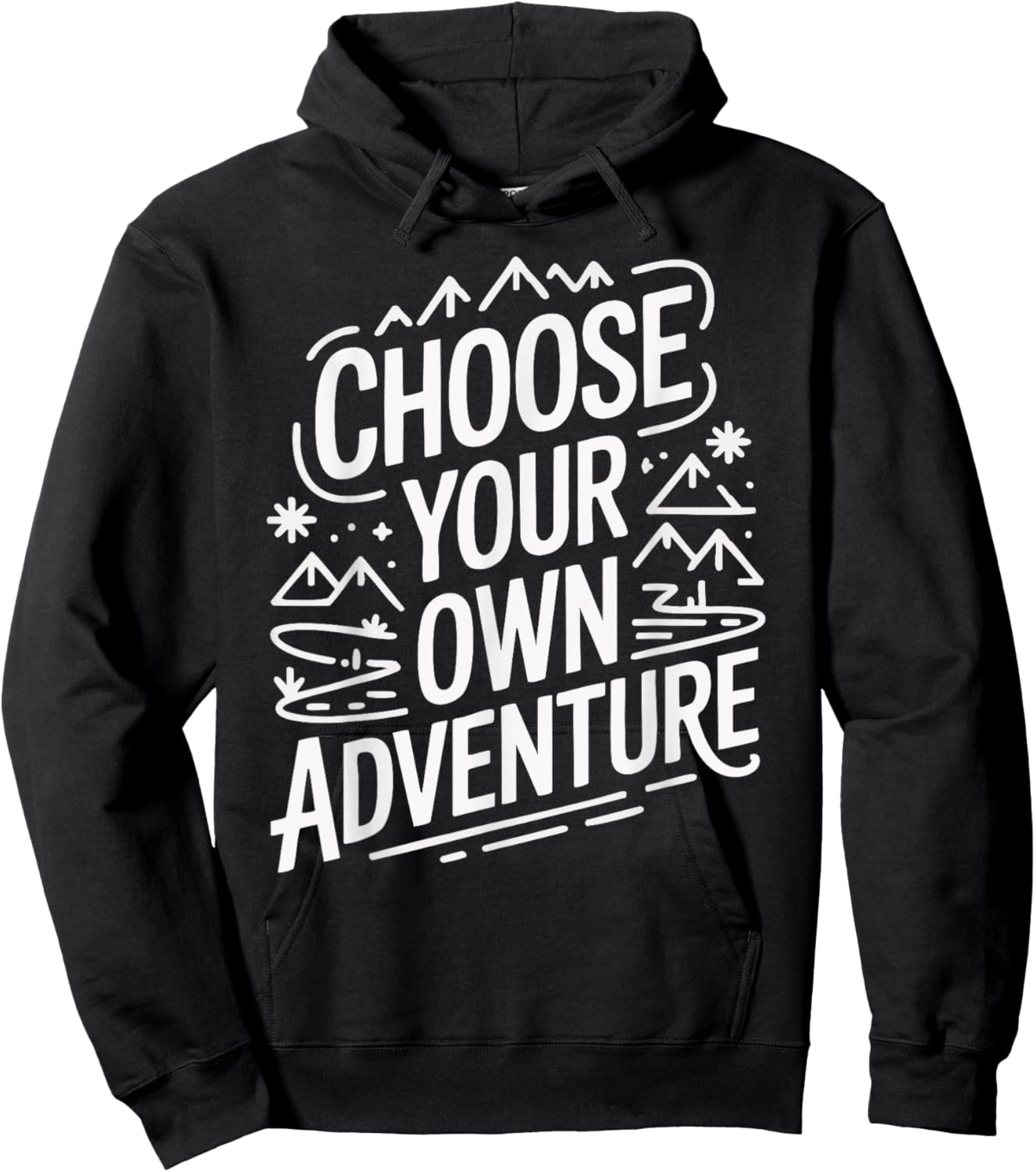 Choose Your Own Adventure Hoodie - Hoodie | Black