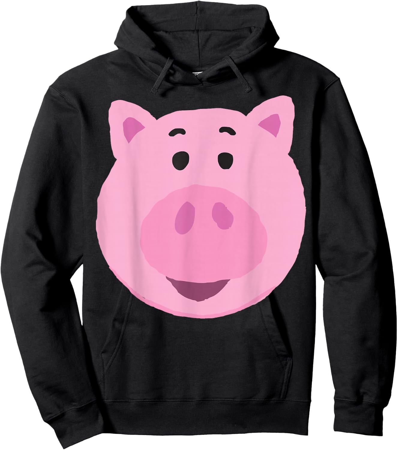Disney Pixar Toy Story Hamm Big Face Hoodie - Hoodie | Black