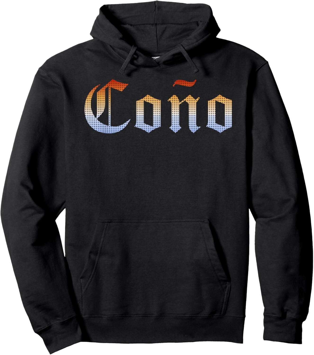 Cono Retro Vintage Funny Hoodie - Hoodie | Black