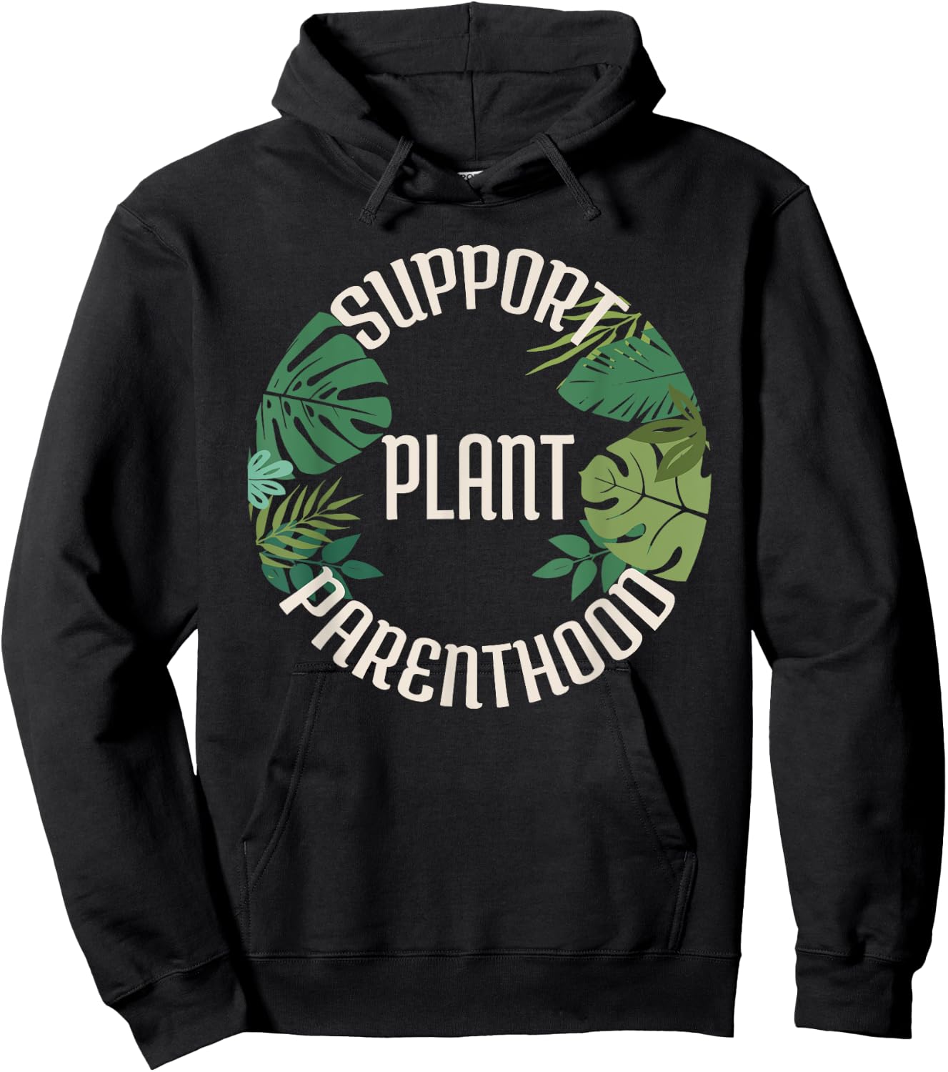 Support Plant Parenthood Shirt Hoodie - Hoodie | Black