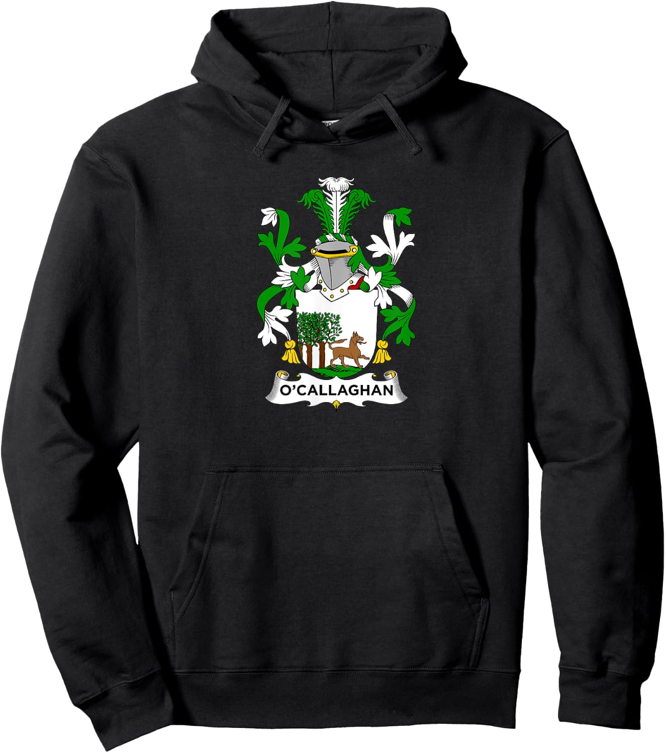 O'Callaghan Coat of Arms - Family Crest Hoodie - Hoodie | Black