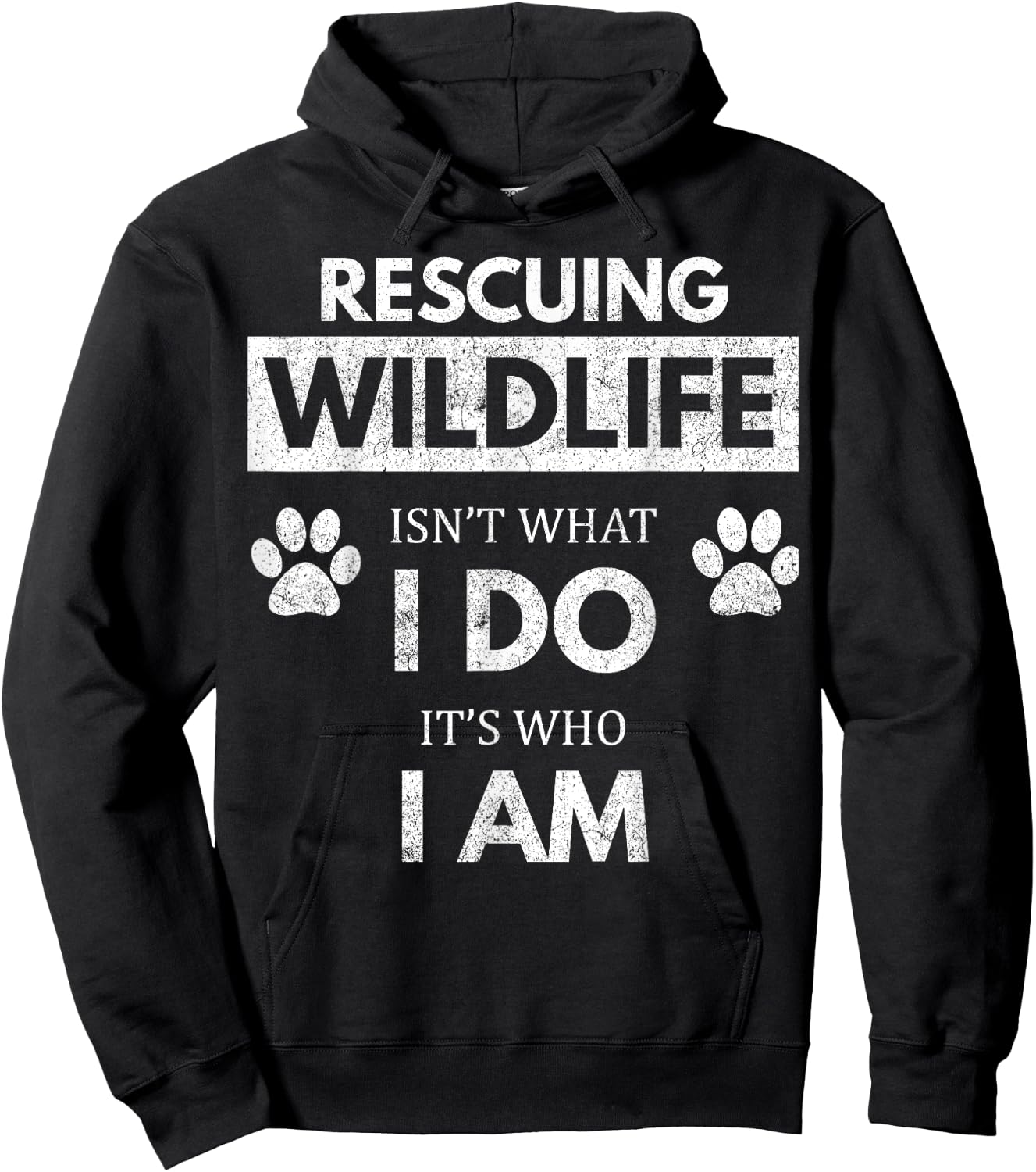Wildlife Rescue / Environmentalist / Animal Lover Hoodie - Hoodie | Black