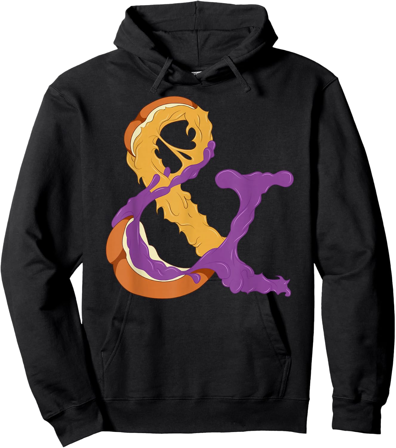 Peanut Butter Lover - Costume Peanut Butter and Jelly Hoodie - Hoodie | Black