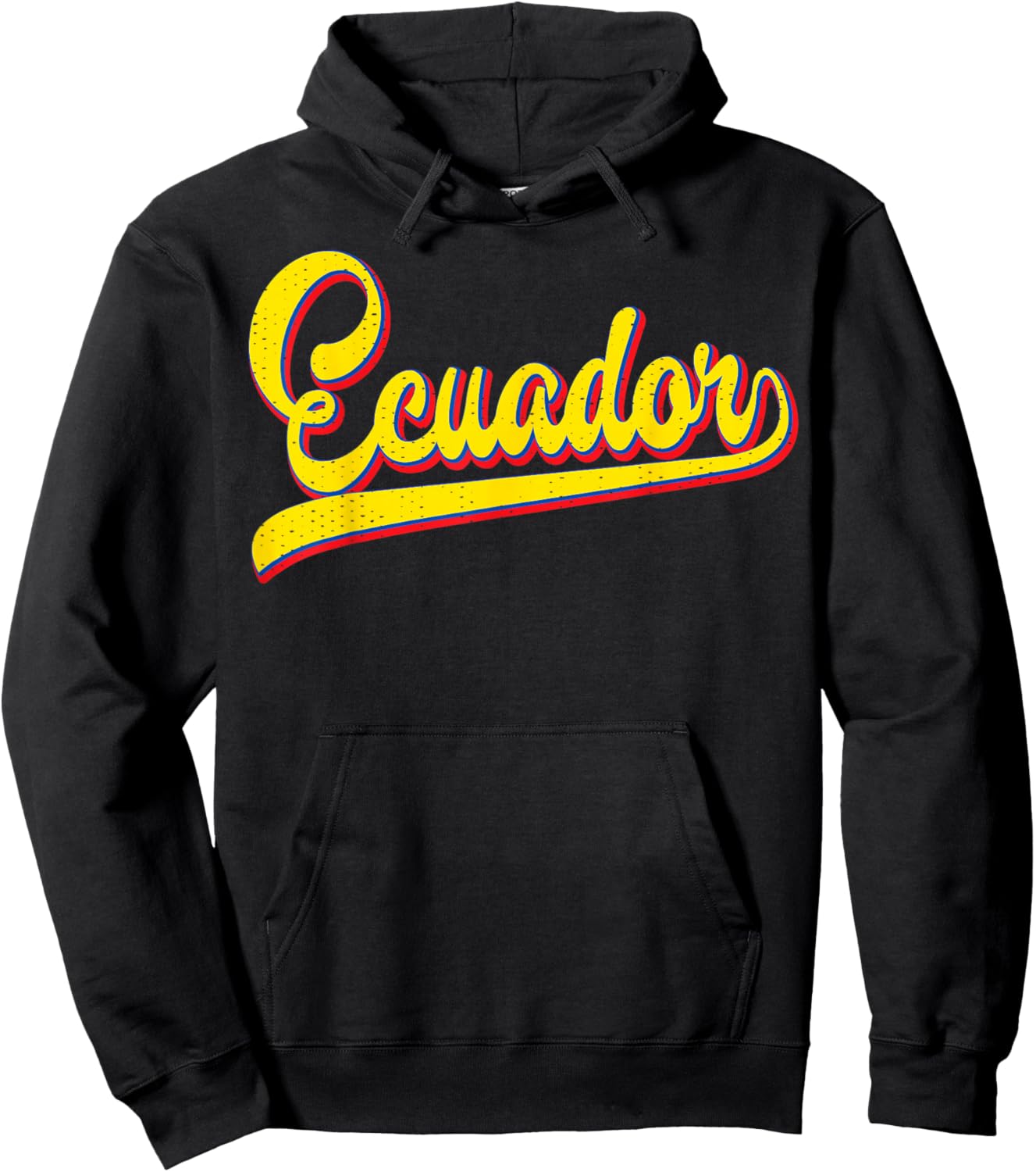 Ecuador National Pride Flag Shir Equadorian Men Women Kids Hoodie - Hoodie | Black