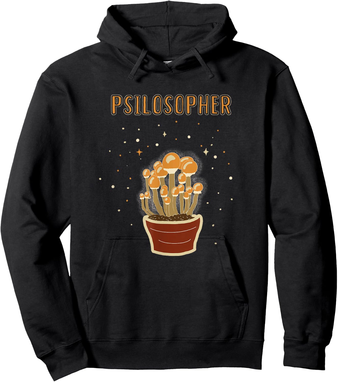 Psilosopher - Psilocybin Mushrooms - Entheogen Hoodie - Hoodie | Black