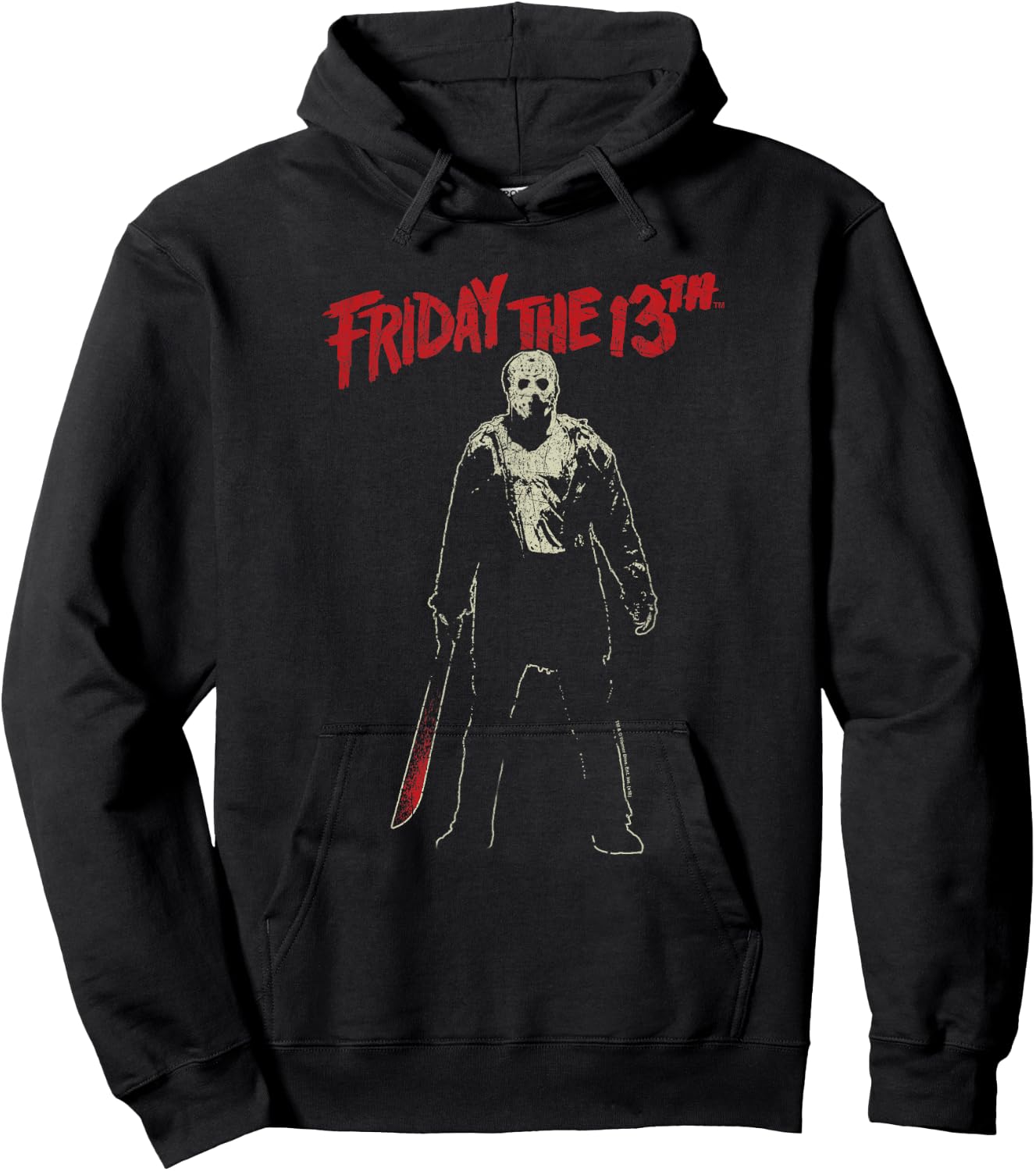 Friday the 13th Chchch Ahahah Hoodie - Hoodie | Black