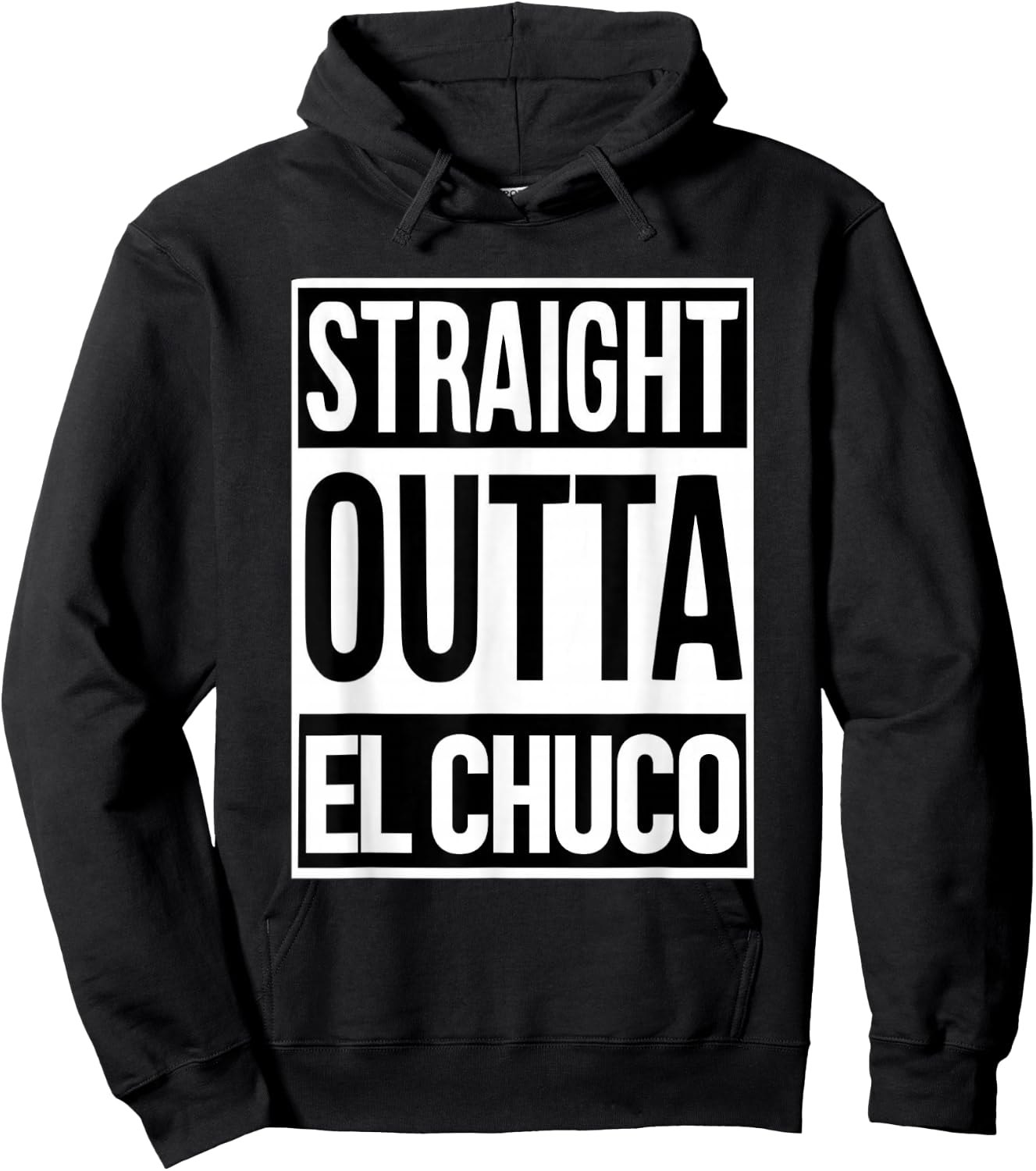Straight Outta El Chuco Show El Paso Pride Texas Proud Hoodie - Hoodie | Black