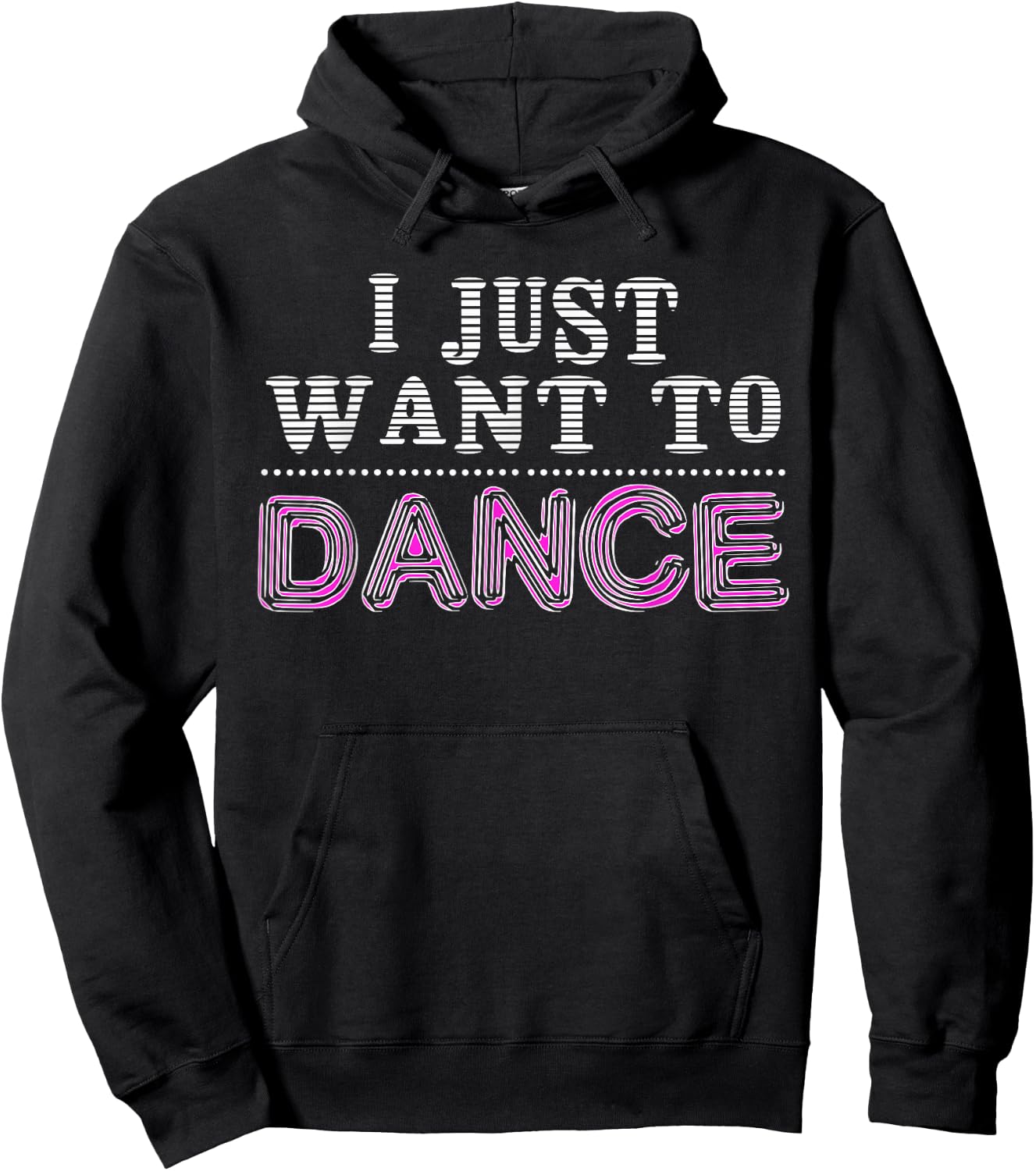 I Just Want To Dance Choreographer Love Dancing Club Hoodie - Hoodie | Black