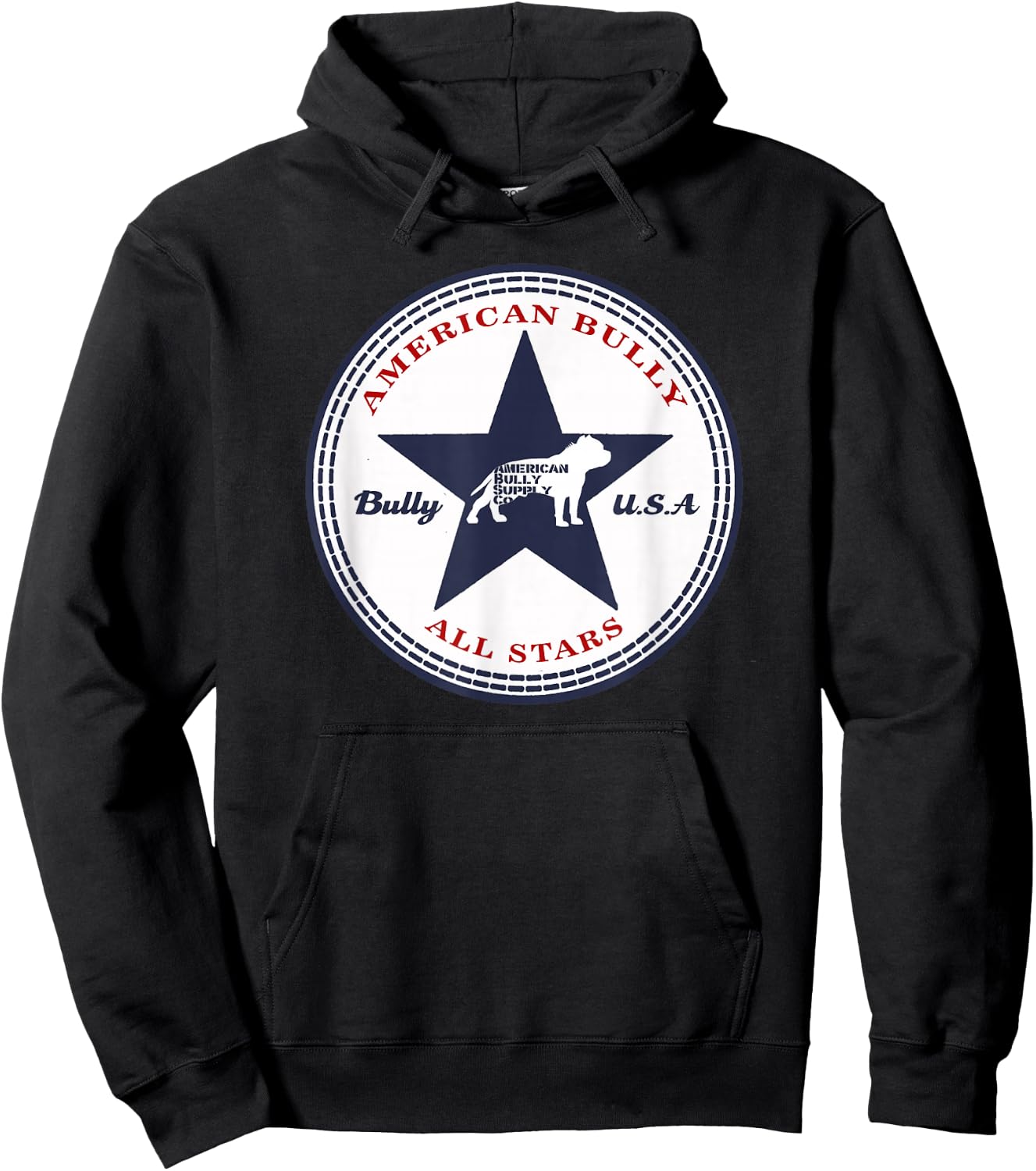 American Bully All Stars Bully U.S.A. Hoodie - Hoodie | Black