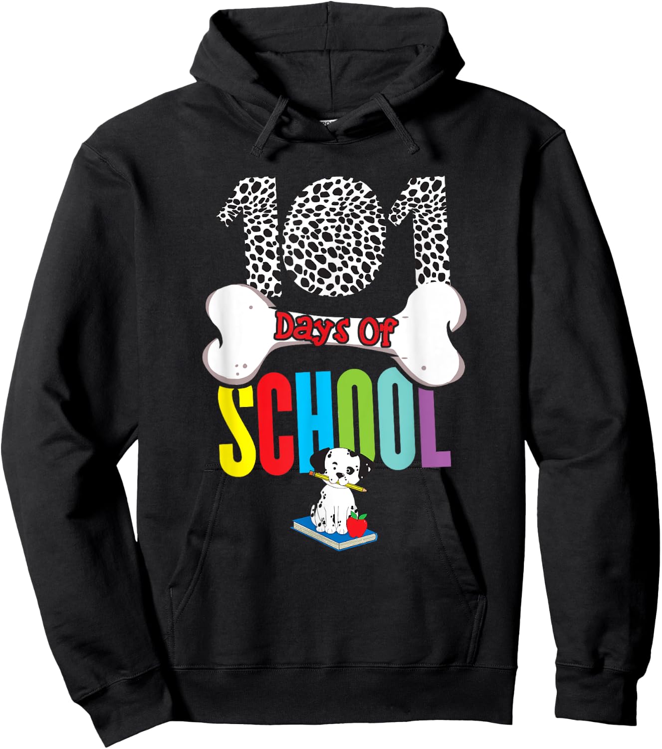 101st Days of School - 100th Day Class 101th Kids Teacher Hoodie - Hoodie | Black