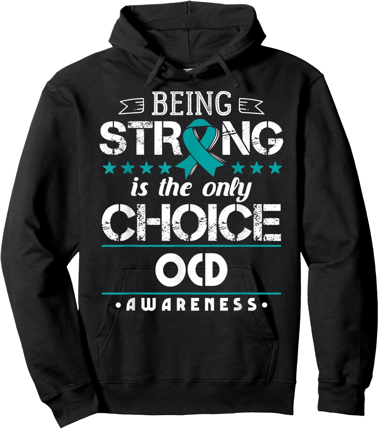 Obsessive-Compulsive Disorder Gift OCD Awareness Hoodie - Hoodie | Black