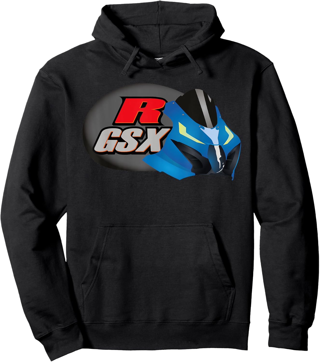 GSXR sport bike motorcycle gixxer Hoodie - Hoodie | Black