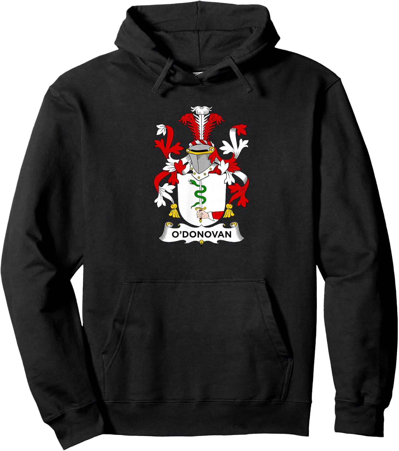 O'Donovan Coat of Arms - Family Crest Hoodie - Hoodie | Black