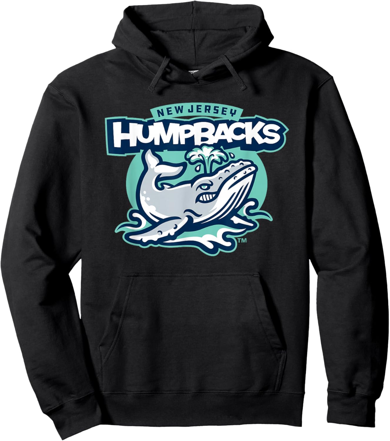 NLL UnBOXed New Jersey Humpbacks Primary Logo Hoodie - Hoodie | Black