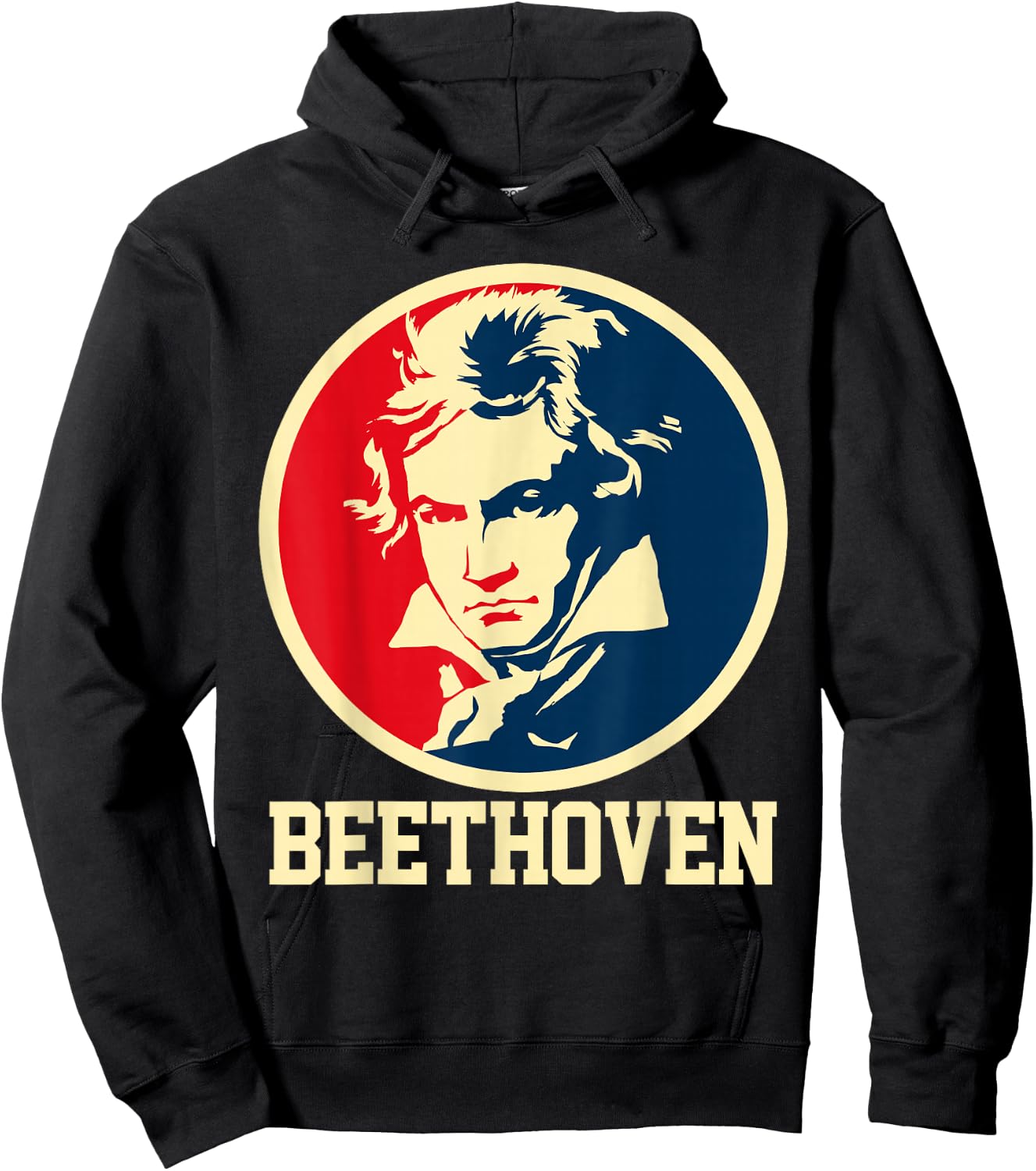 Beethoven Classical Music Teacher Composer Gift Hoodie - Hoodie | Black