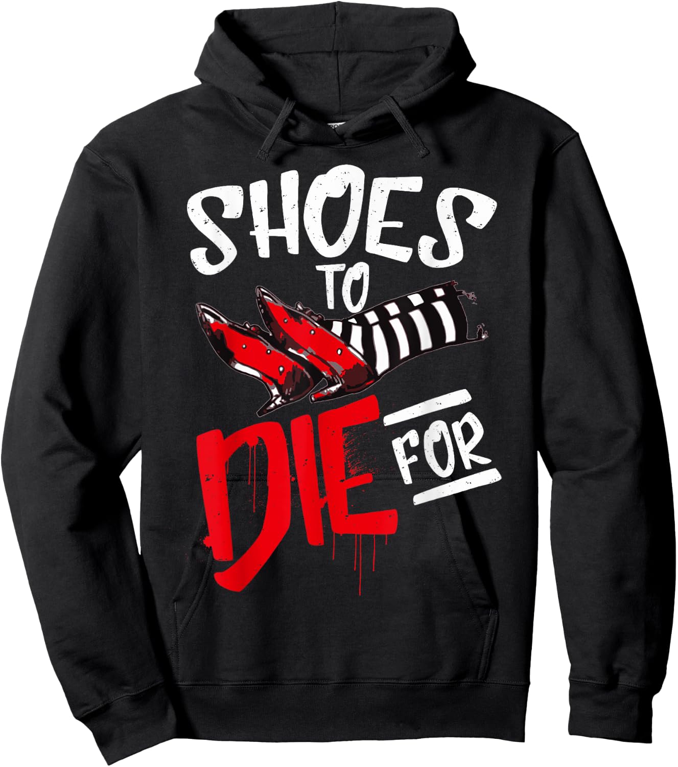Shoes To Die For Ruby Witch Halloween Costume Funny Hoodie - Hoodie | Black