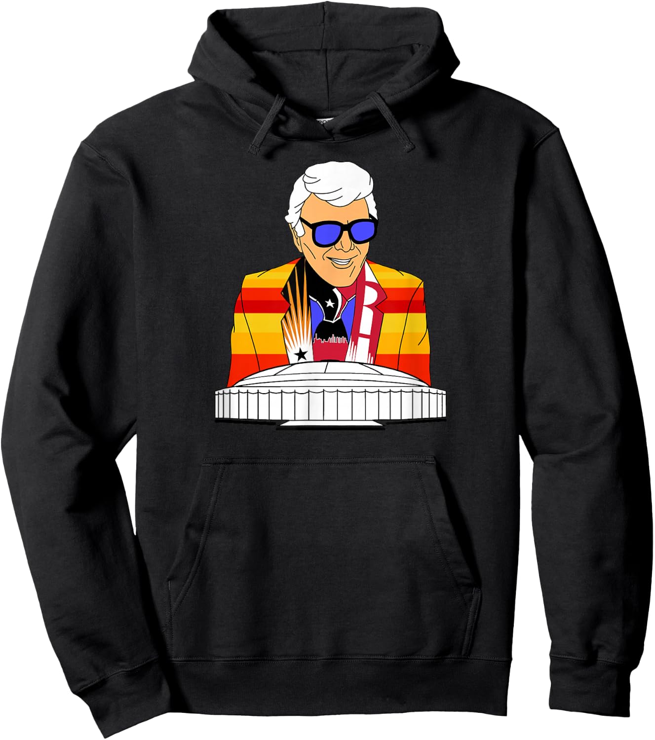 Marvin Zindler Houston Soccer Football Basketball Baseball Hoodie - Hoodie | Black