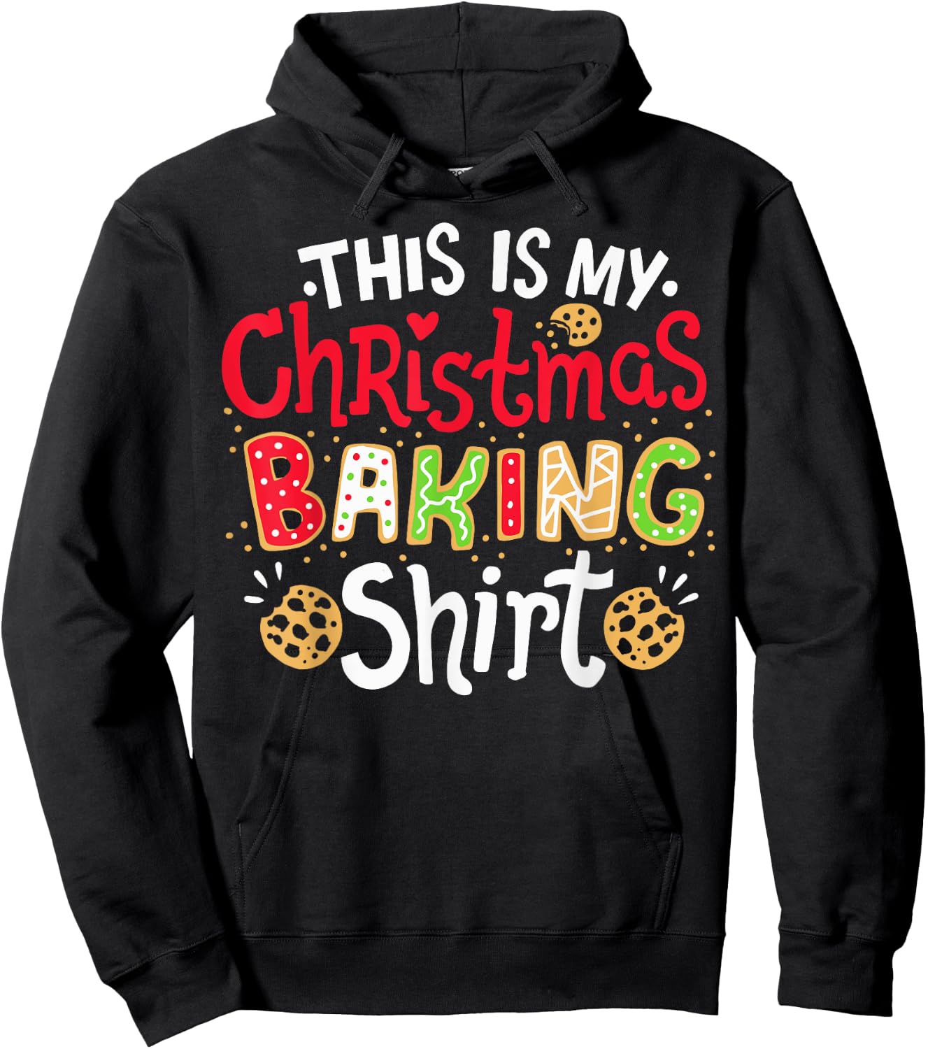 Christmas Baking Hoodie - Hoodie | Black
