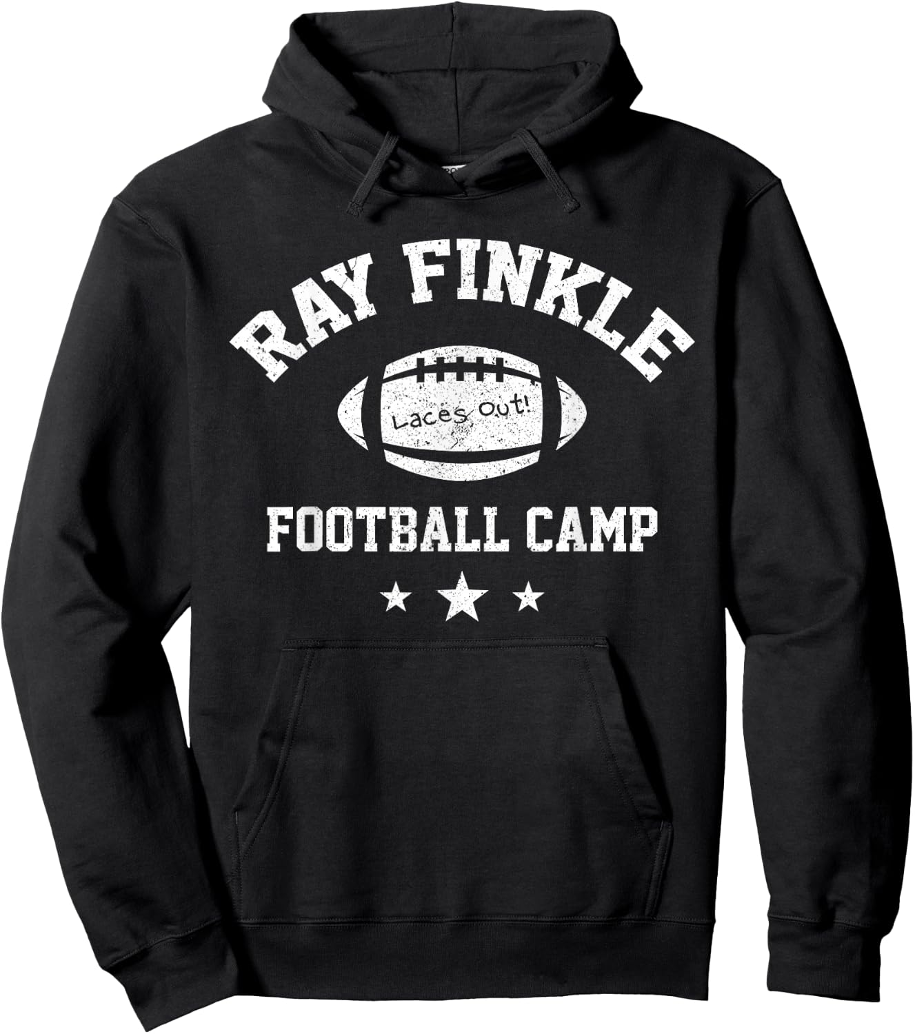 Ray Finkle Football Camp Shirt Funny Football Laces Out Hoodie - Hoodie | Black