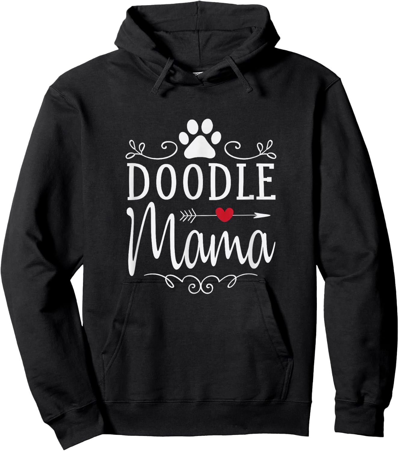 Doodle Mama - Doodle Shirt Gift Doodle Lover Hoodie - Hoodie | Black
