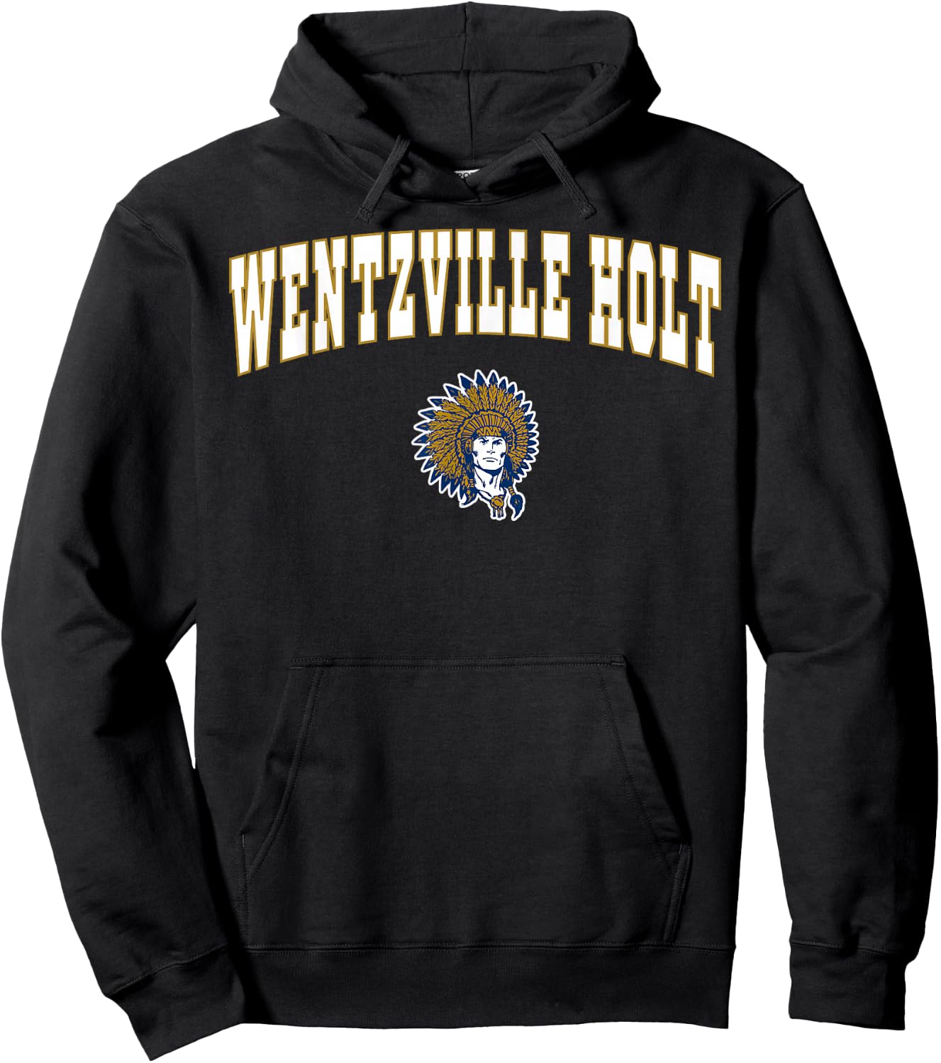 Wentzville Holt High School Indians C2 Hoodie - Hoodie | Black