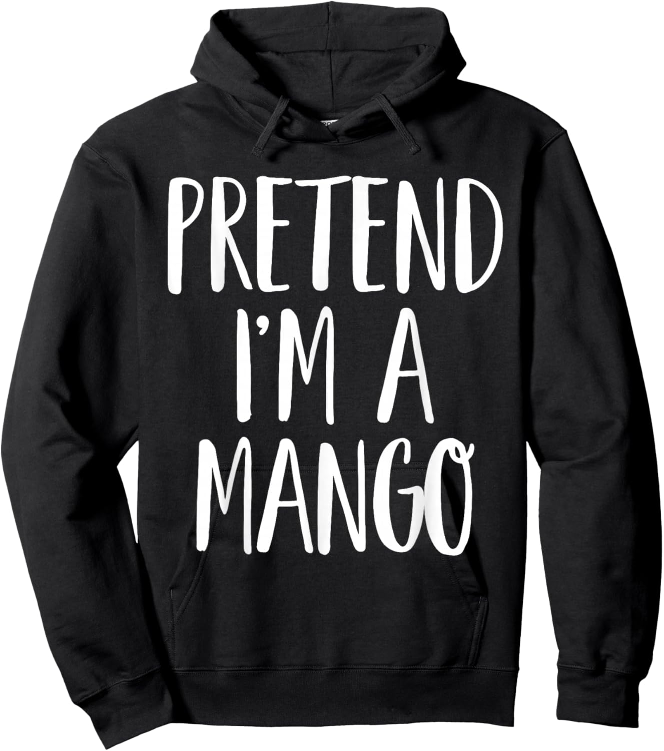 Pretend I'm A Mango Family Women Men Kids Halloween Costume Hoodie - Hoodie | Black