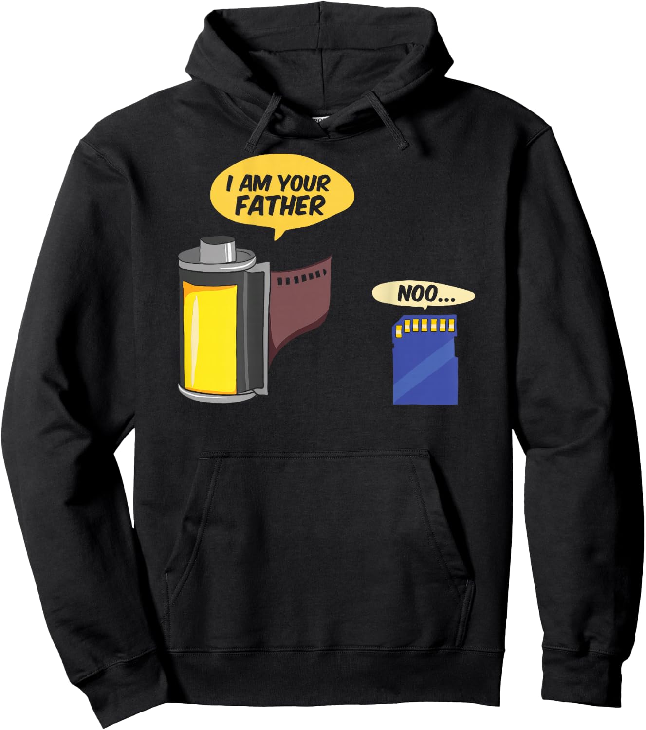 I Am Your Father Humor Funny Men Nerd Geek Funny Hoodie - Hoodie | Black