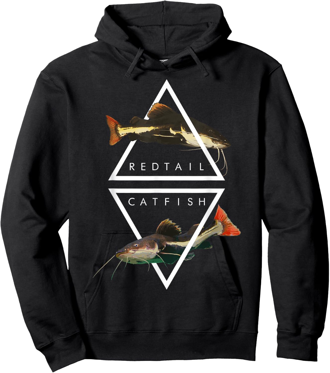 Redtail Catfish Water Change Monster Fish Hoodie - Hoodie | Black