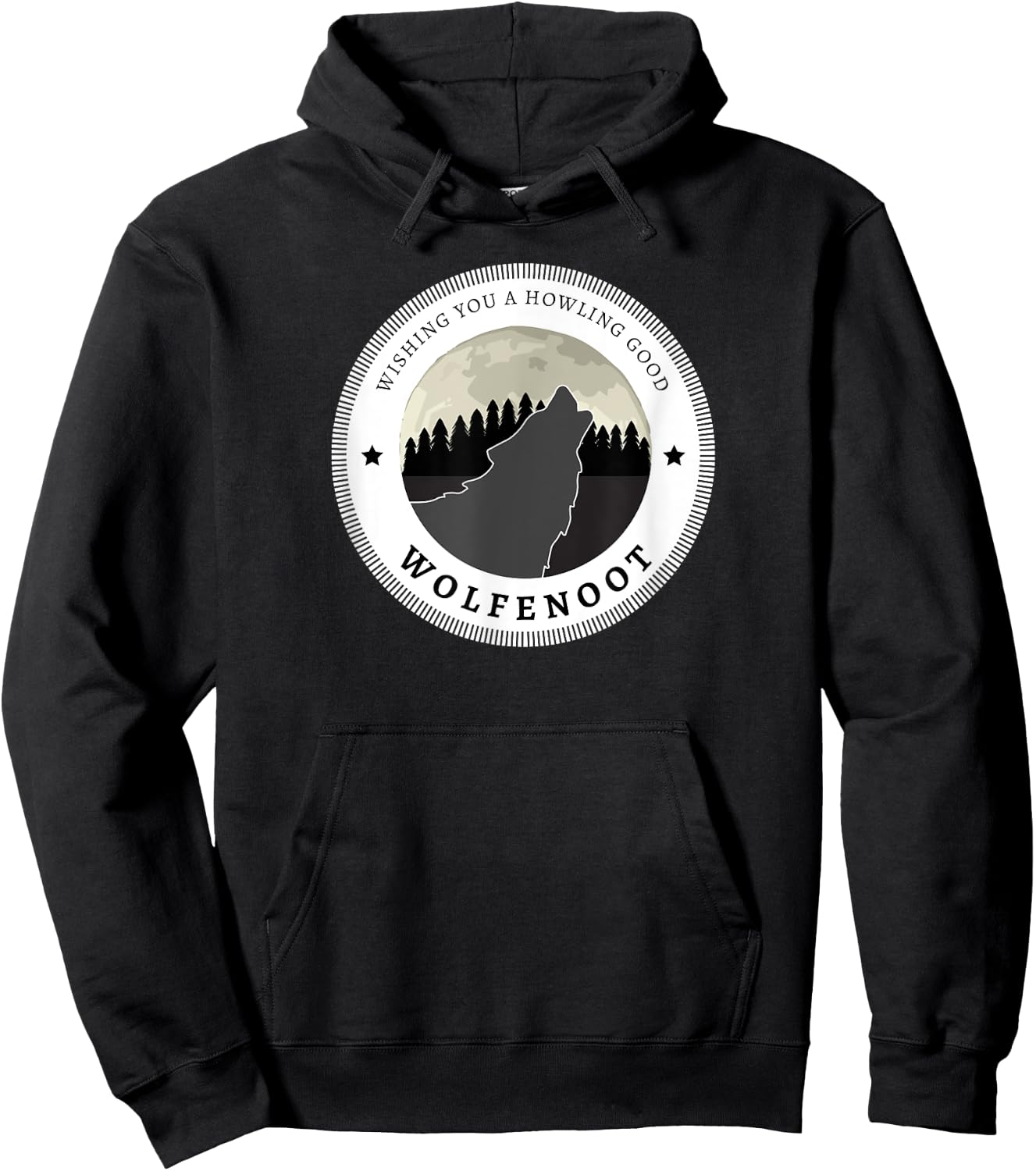 Wolfenoot Shirt Spirit of the Wolf Shirt Gift Hoodie - Hoodie | Black