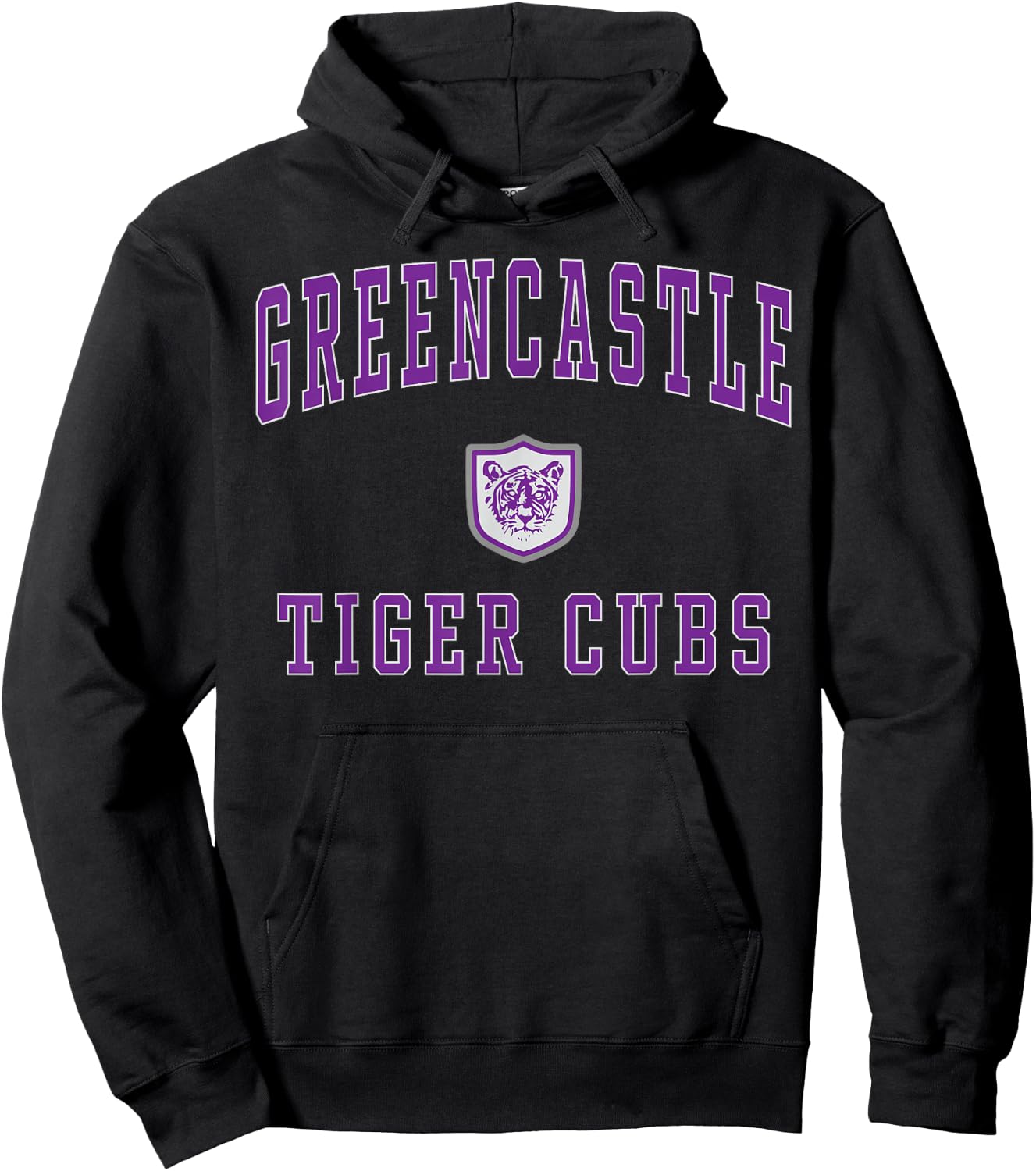 Greencastle High School Tiger Cubs Hoodie - Hoodie | Black