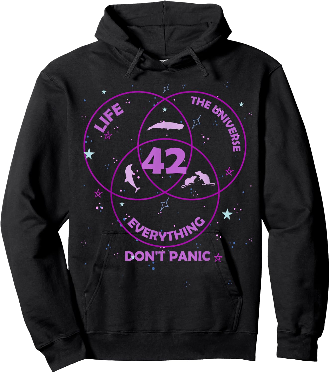 42 Answer to Life Universe Everything Hoodie - Hoodie | Black