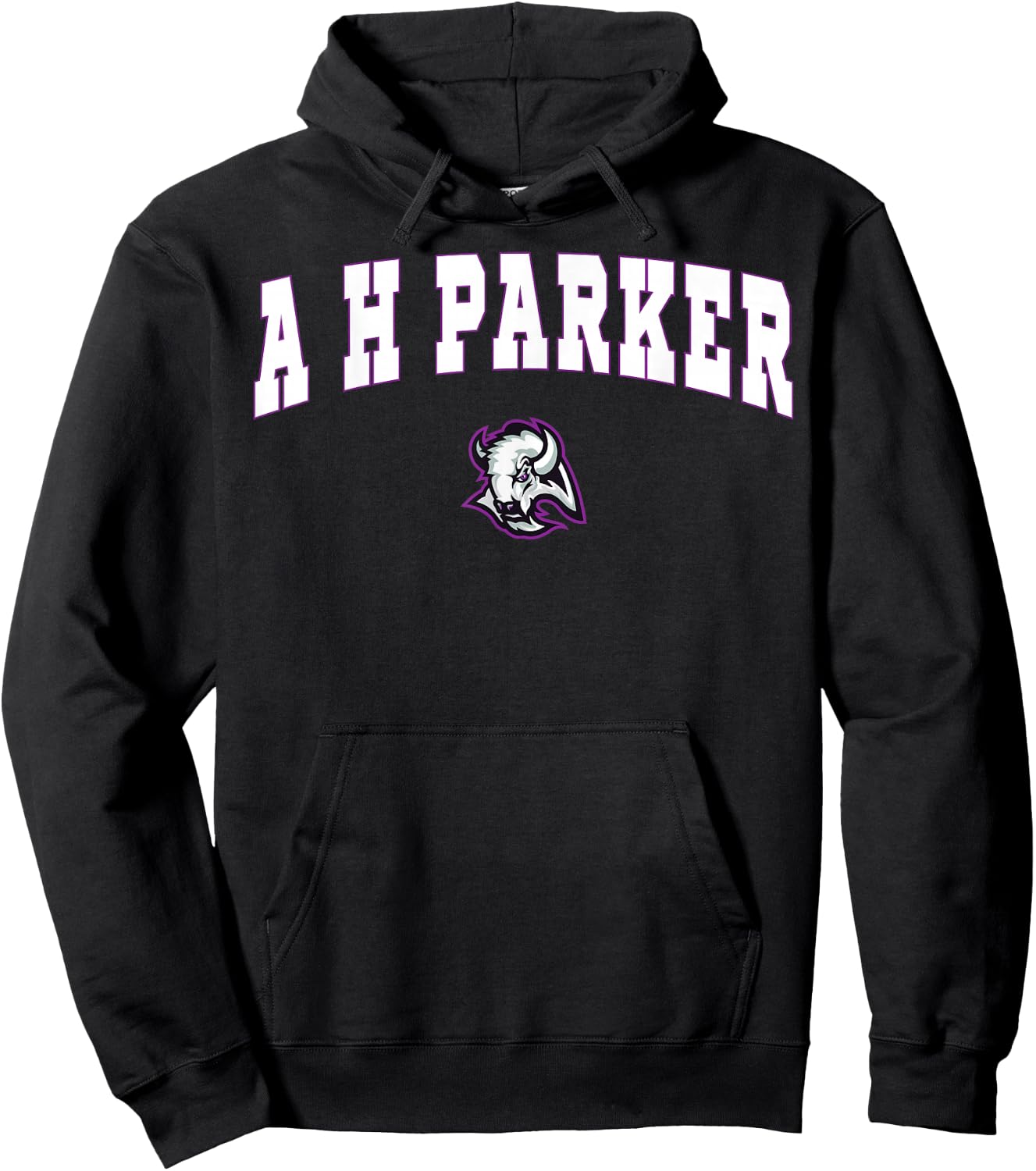 A H Parker High School Bison C2 Hoodie - Hoodie | Black