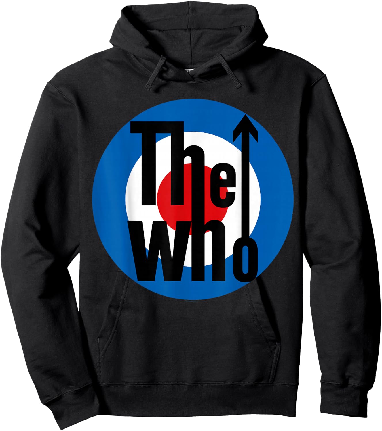 The Who Official Classic Target Logo Hoodie - Hoodie | Black