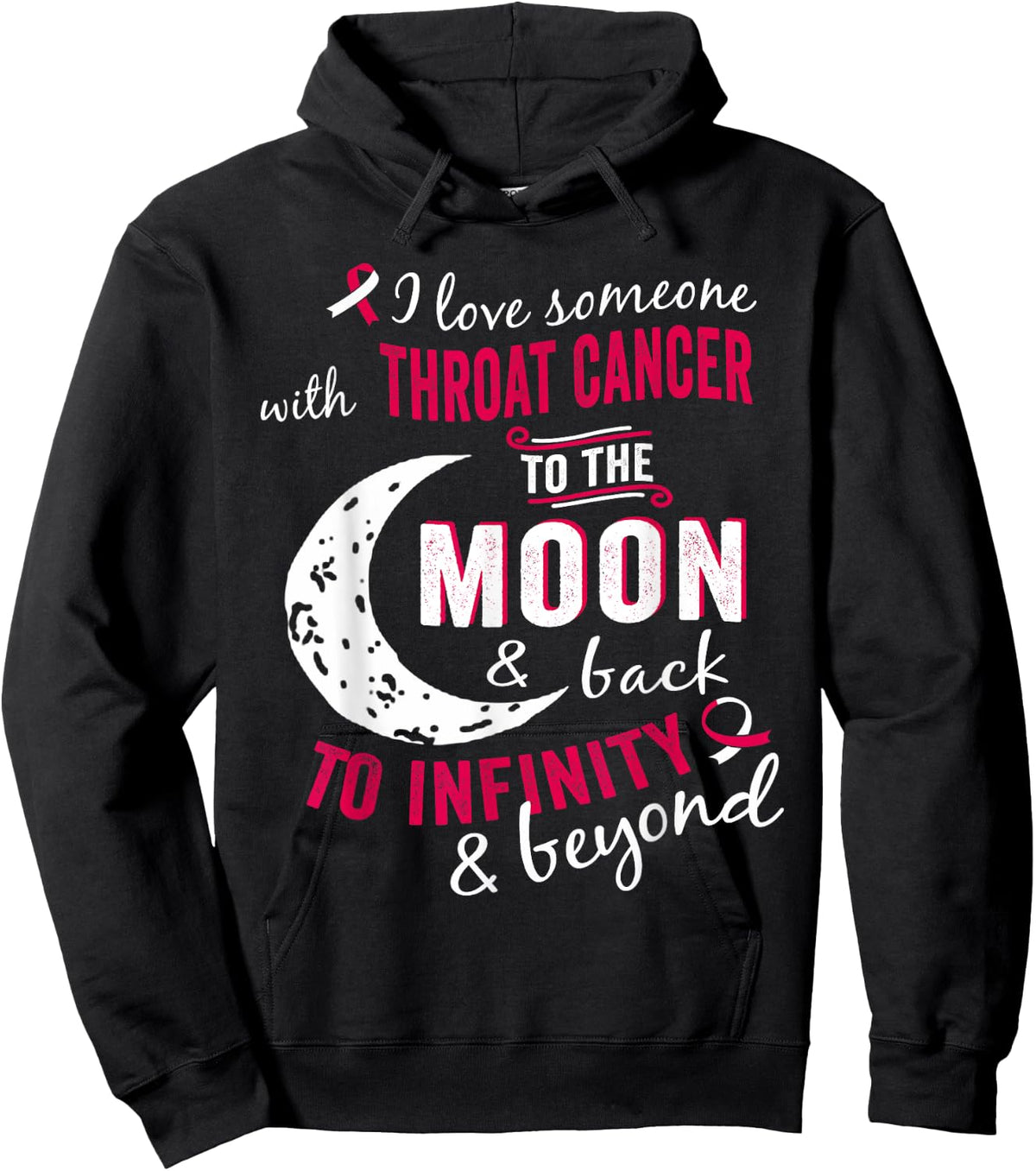 Throat Cancer Awareness Shirt /Men Hoodie - Hoodie | Black
