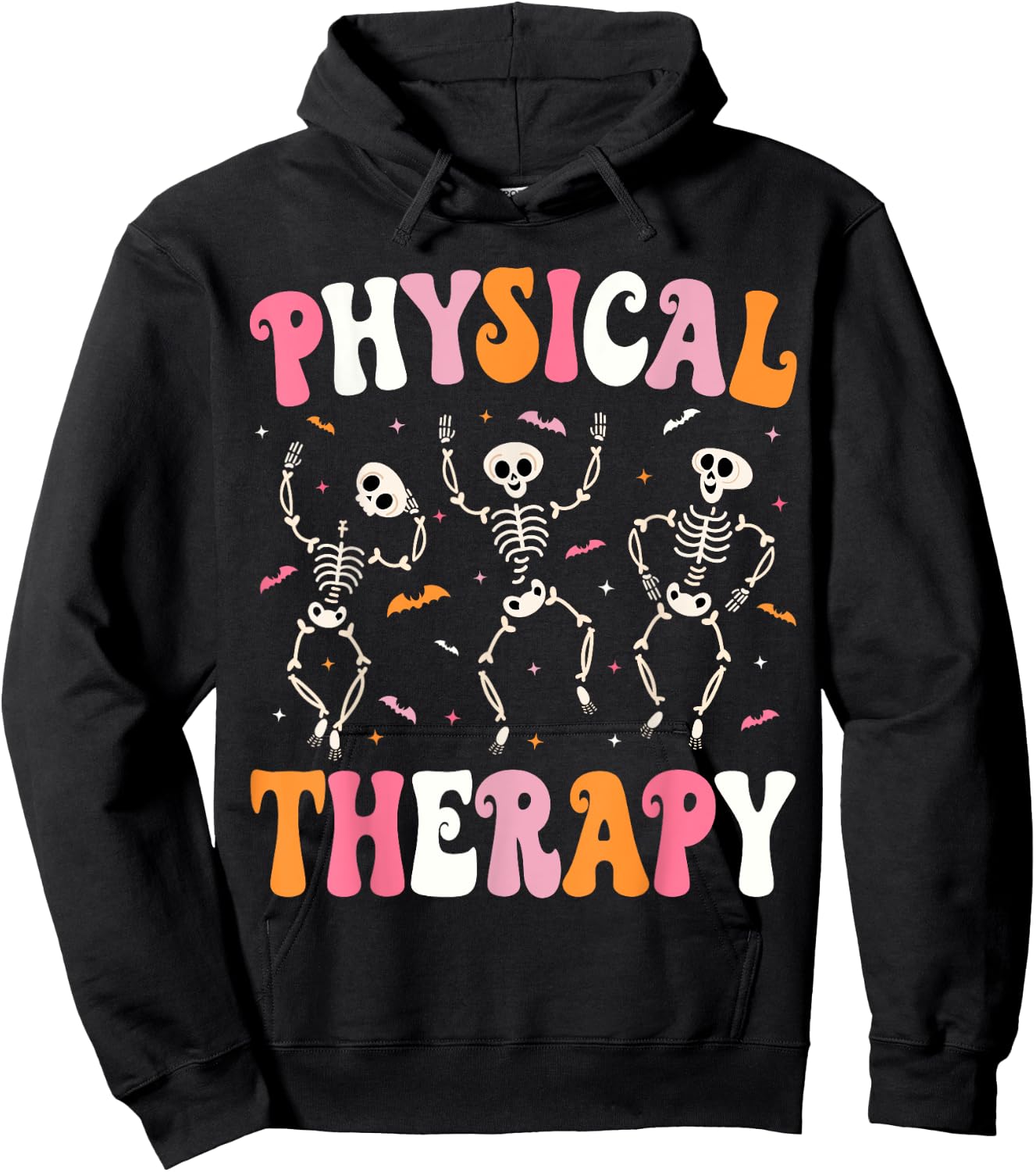 Physical Therapy Halloween Physical Therapist Halloween PT Hoodie - Hoodie | Black