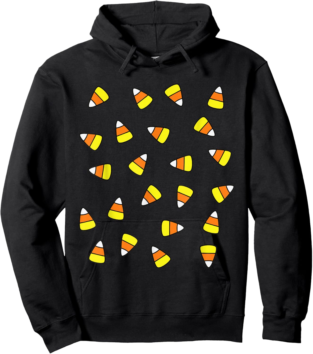 Candy Corn Costume Hoodie - Hoodie | Black