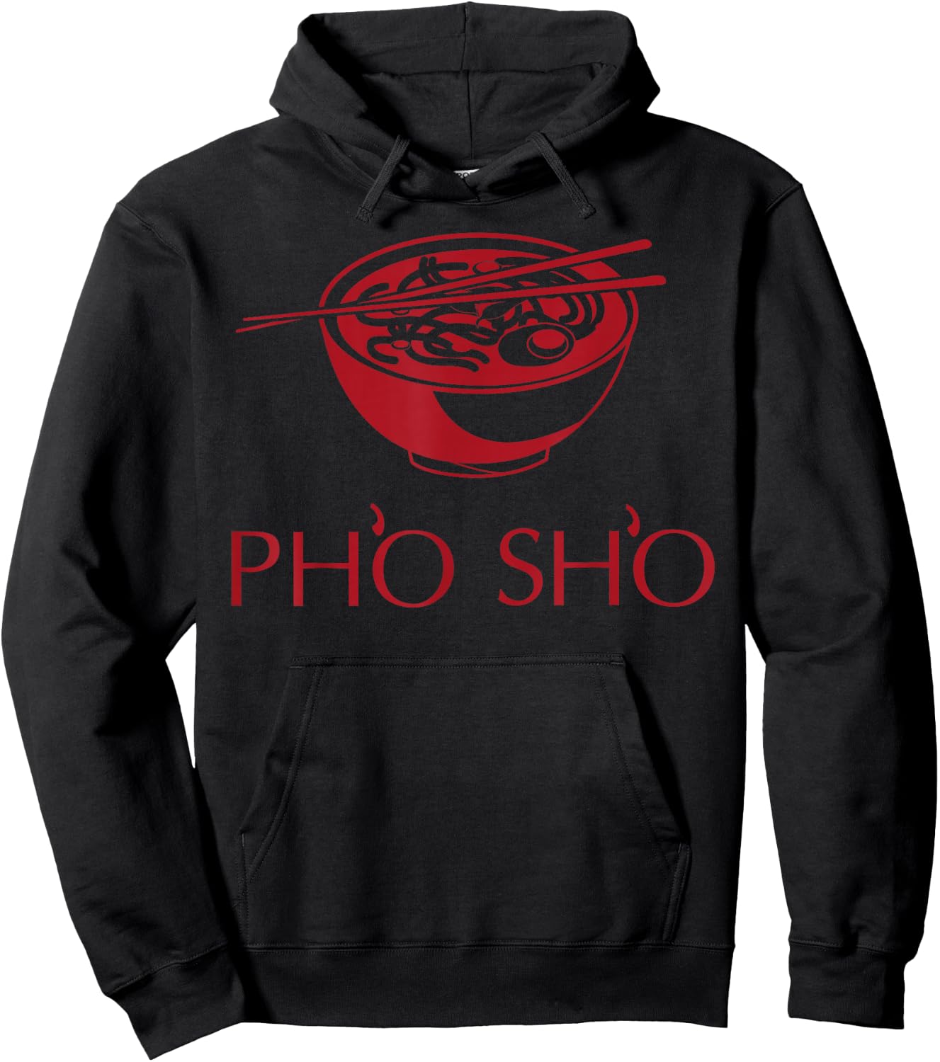 Pho! Sho! - Cool Adults & Kids or Gift Hoodie - Hoodie | Black