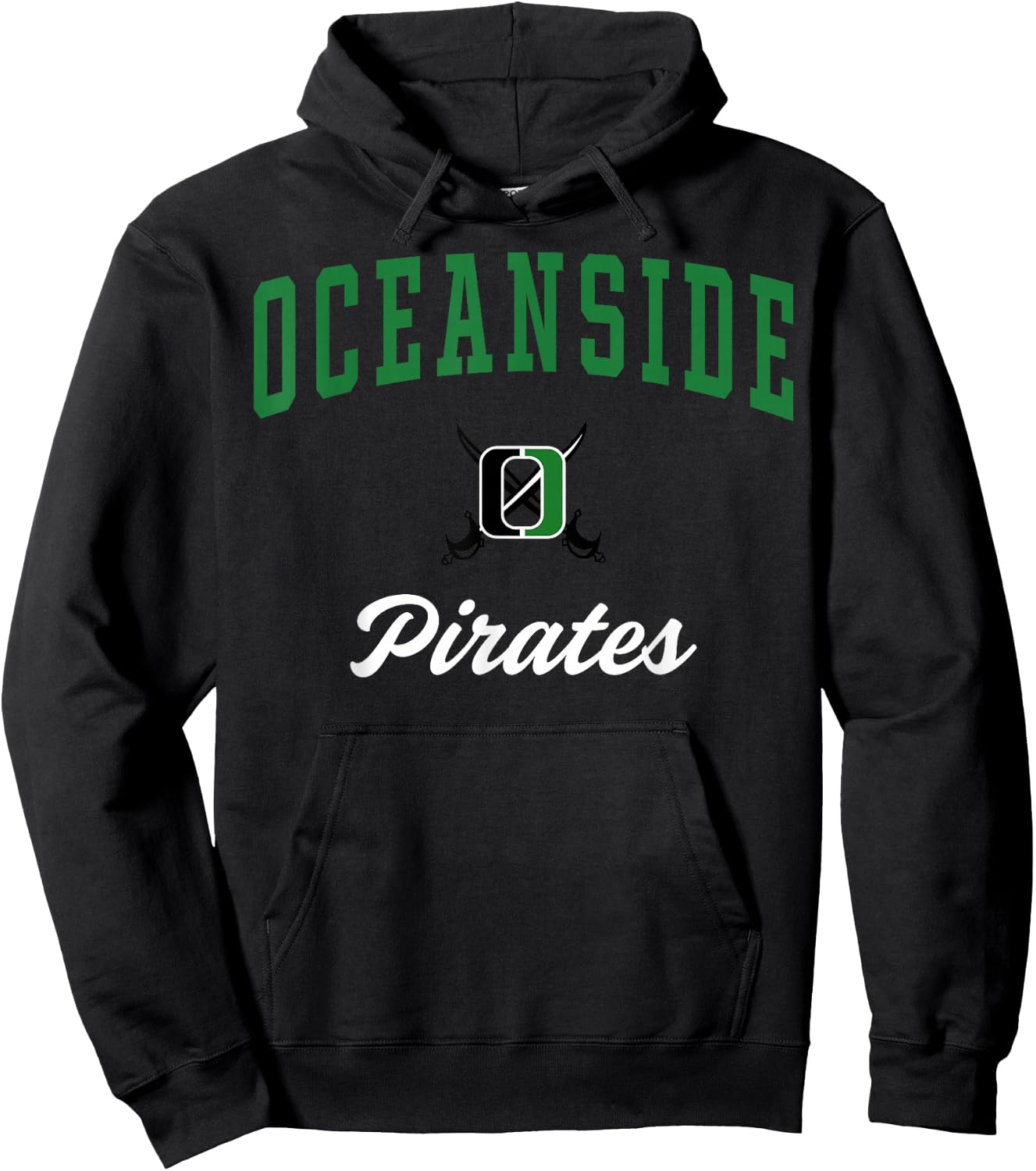 Oceanside High School Pirates C3 Hoodie - Hoodie | Black