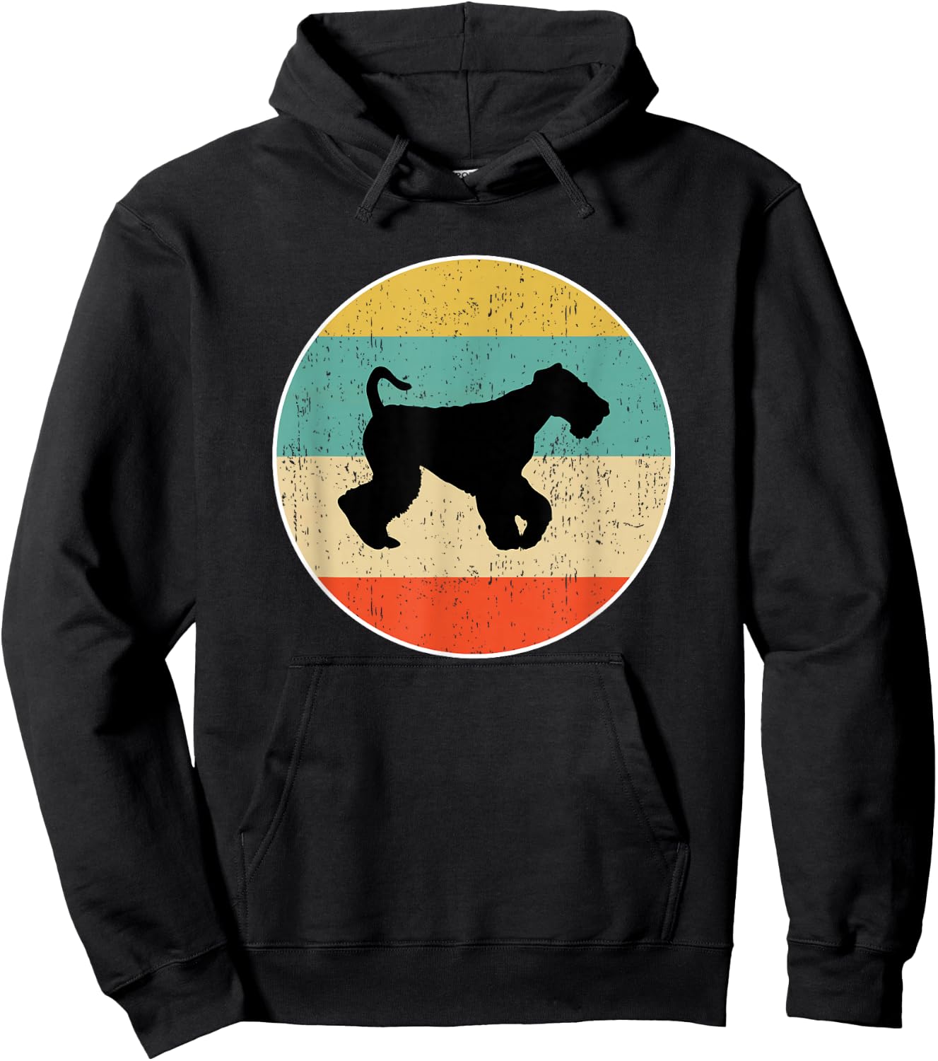 Airedale Terrier Dog Hoodie - Hoodie | Black