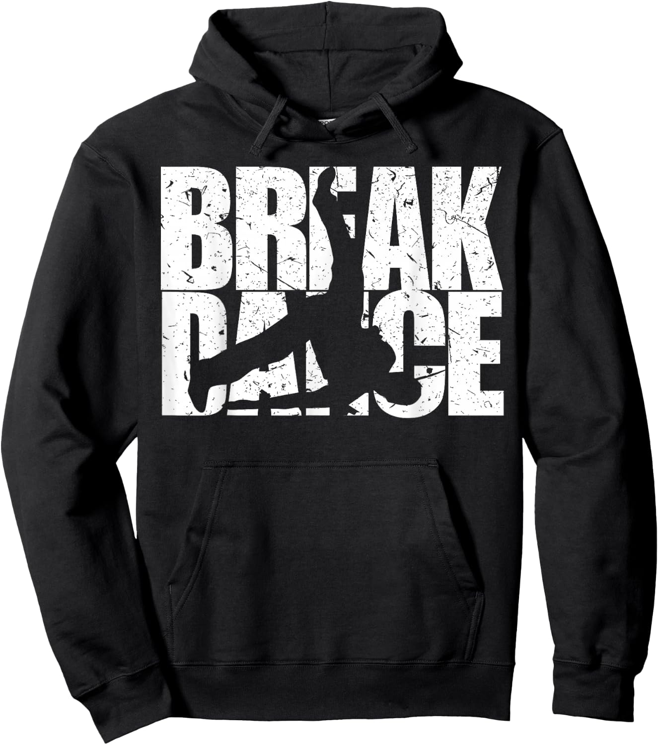 Break Dance Hip Hop Retro Windmill gift kids bboy bgirl Hoodie - Hoodie | Black
