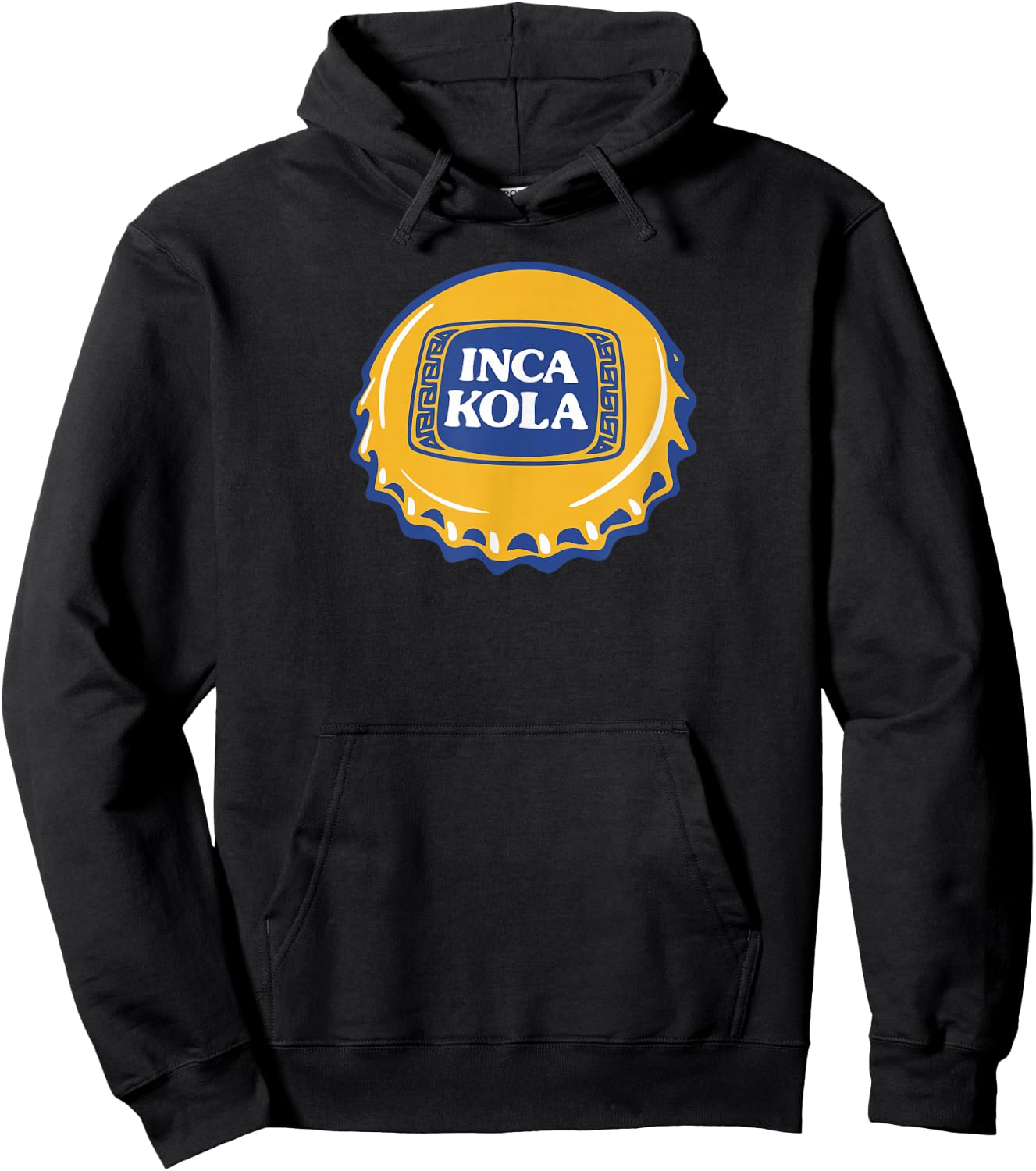 Peru Soda Bottle Inca Kola Bubble gum Drinks Food Hoodie - Hoodie | Black