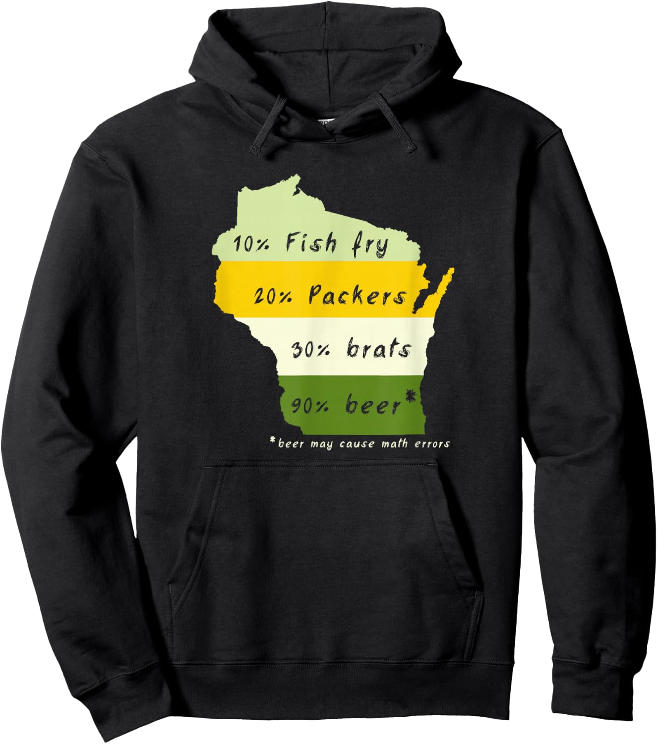 Drink Local Wisconsin Beer Drinking Hoodie - Hoodie | Black