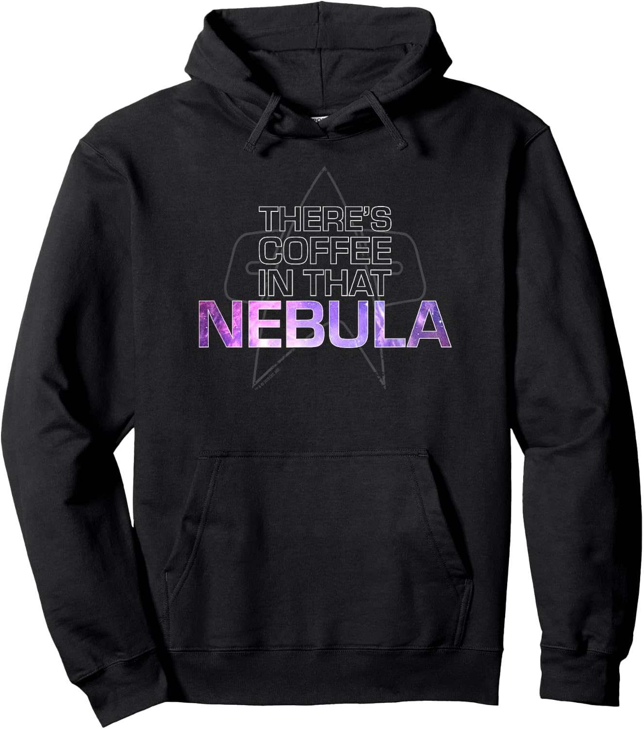 Star Trek: Voyager Coffee In That Nebula Hoodie - Hoodie | Black