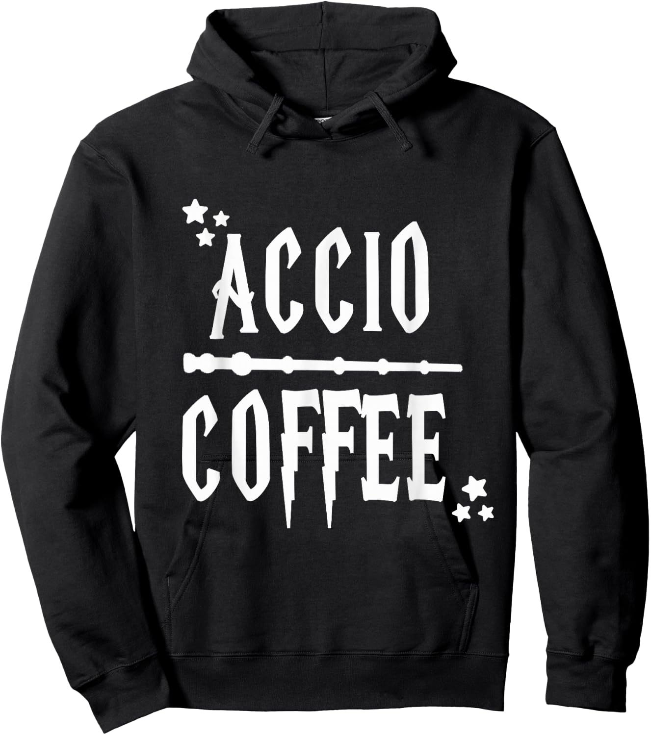 Accio Coffee Wand Hoodie - Hoodie | Black