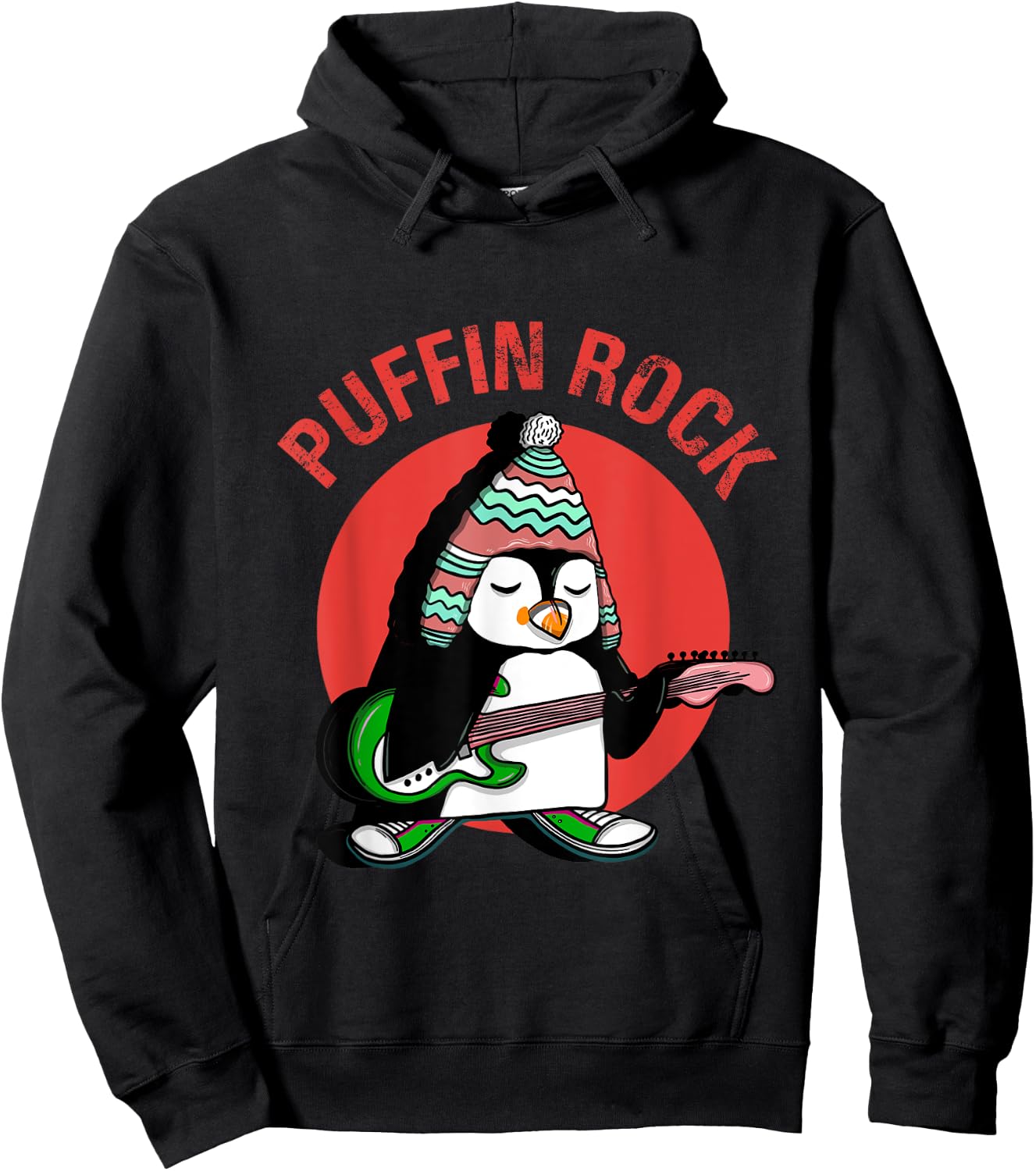 Puffin Rock Hoodie - Hoodie | Black
