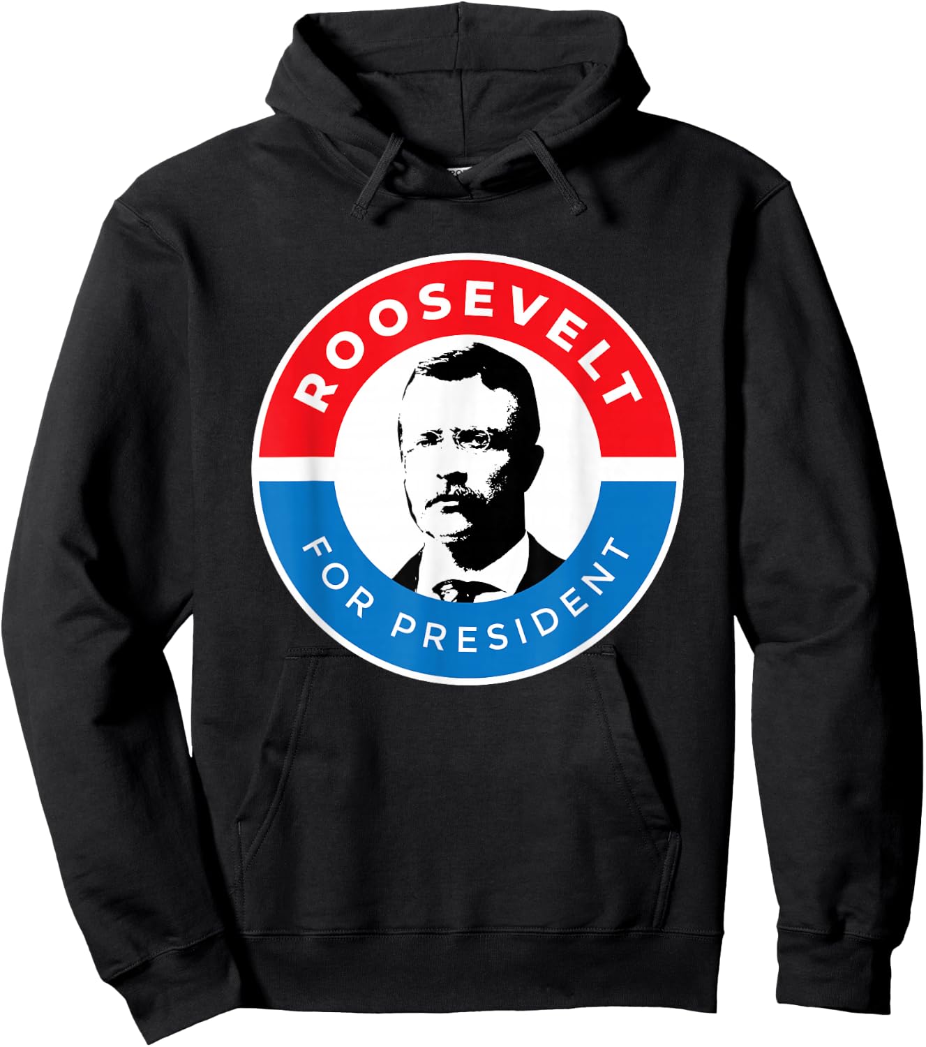 President Theodore Roosevelt Hoodie - Hoodie | Black