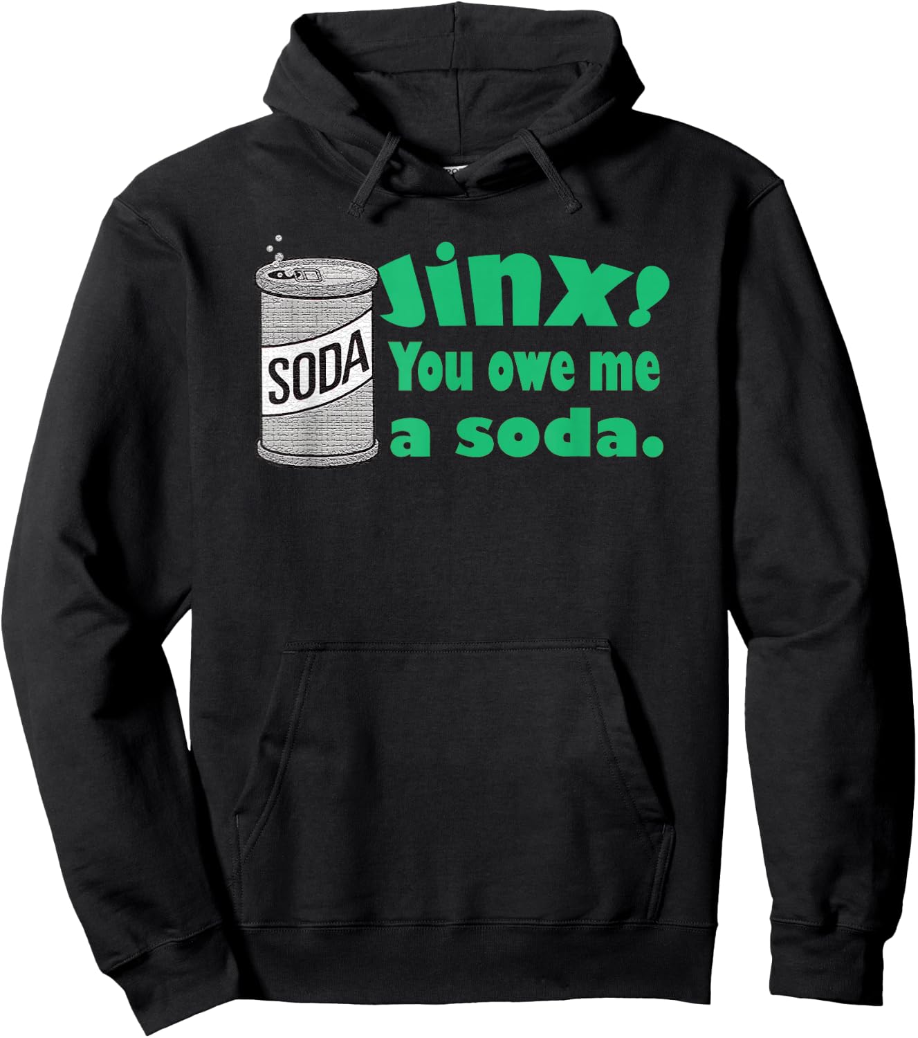 You Owe Me a Soda, 80s Children's Throwback Game Hoodie - Hoodie | Black
