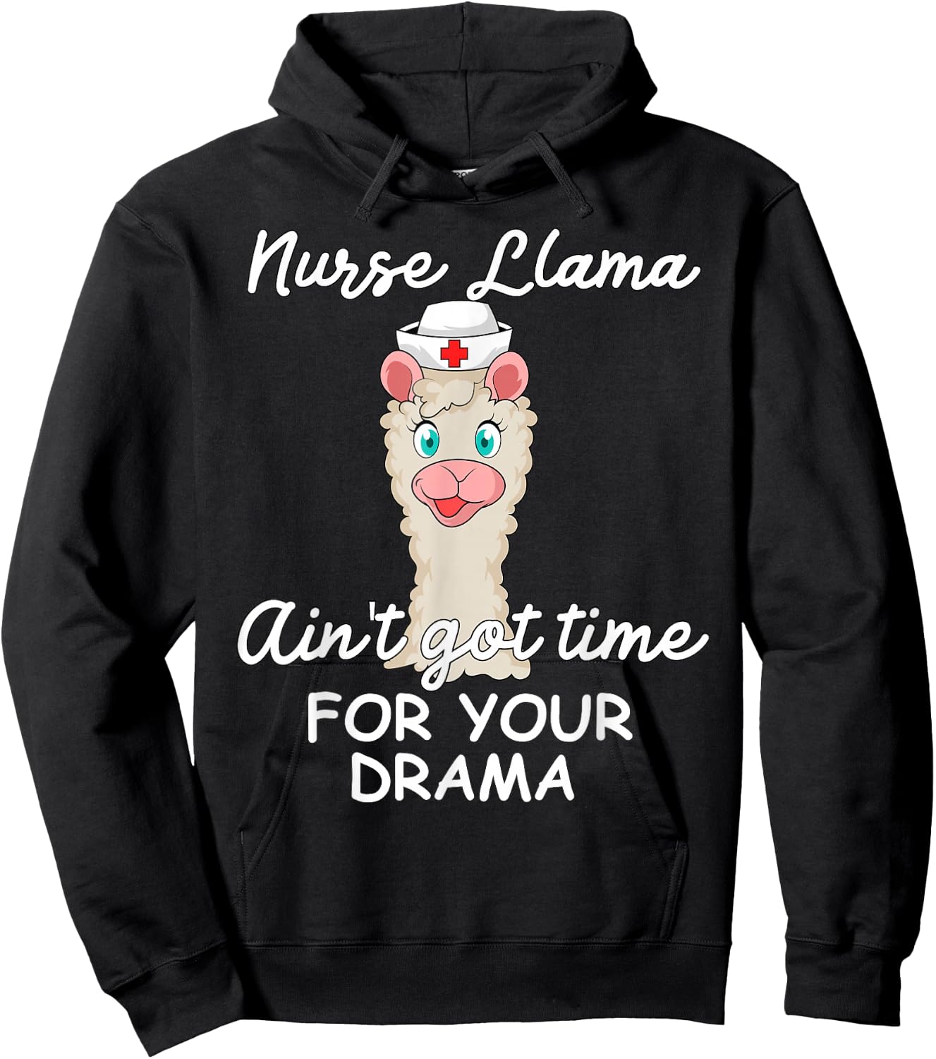 Nurse Costume – Nurse Hoodie - Hoodie | Black